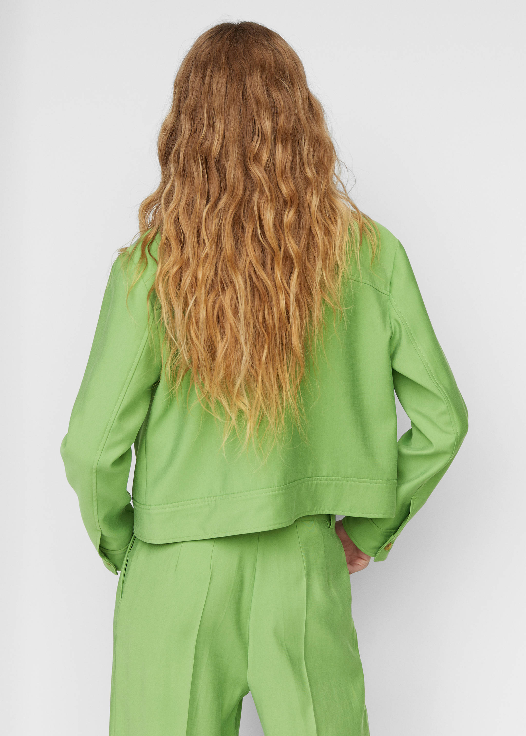 Veste poches rabat - Verso de l’article