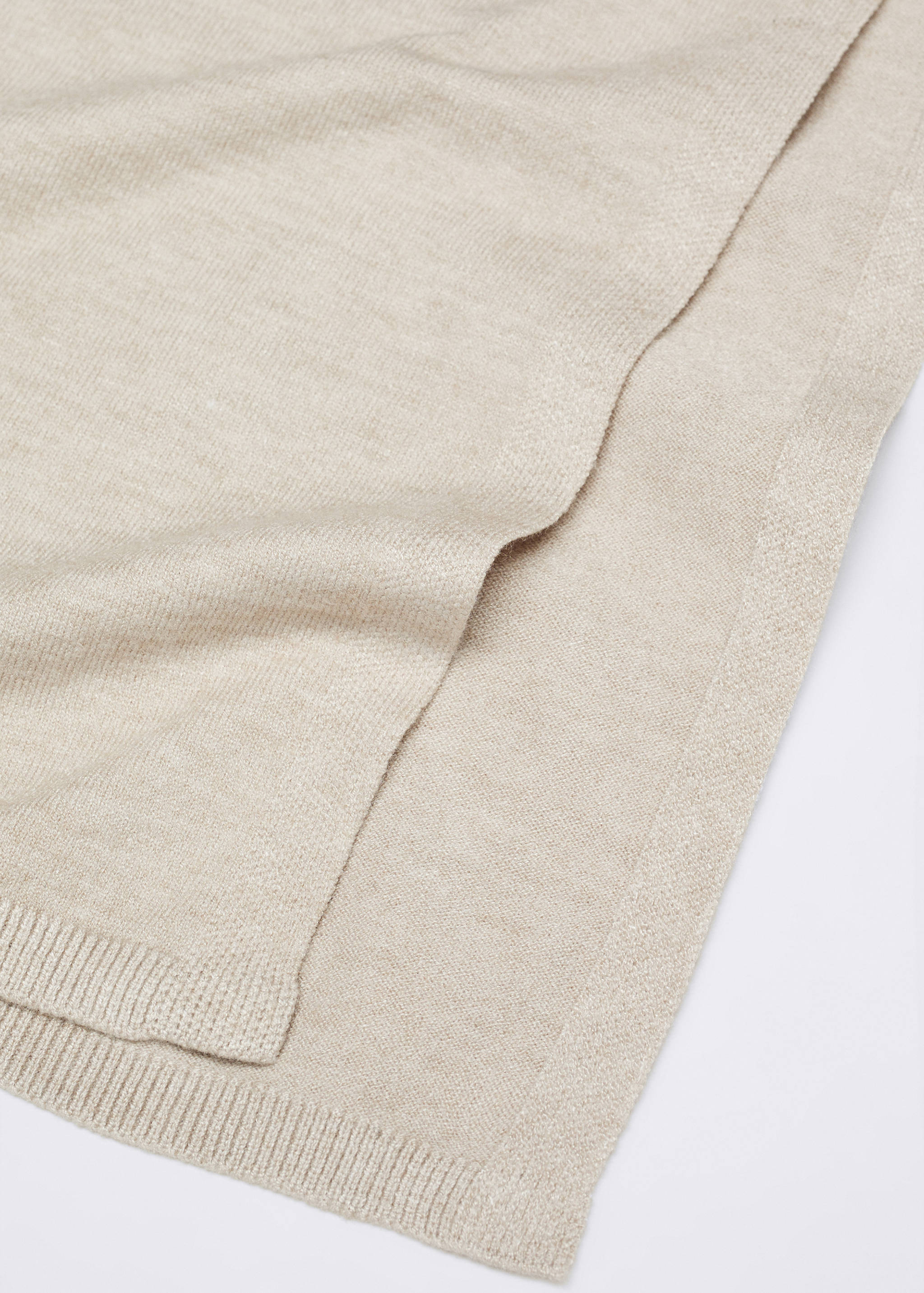 Round-neck knitted dress - Details of the article 8