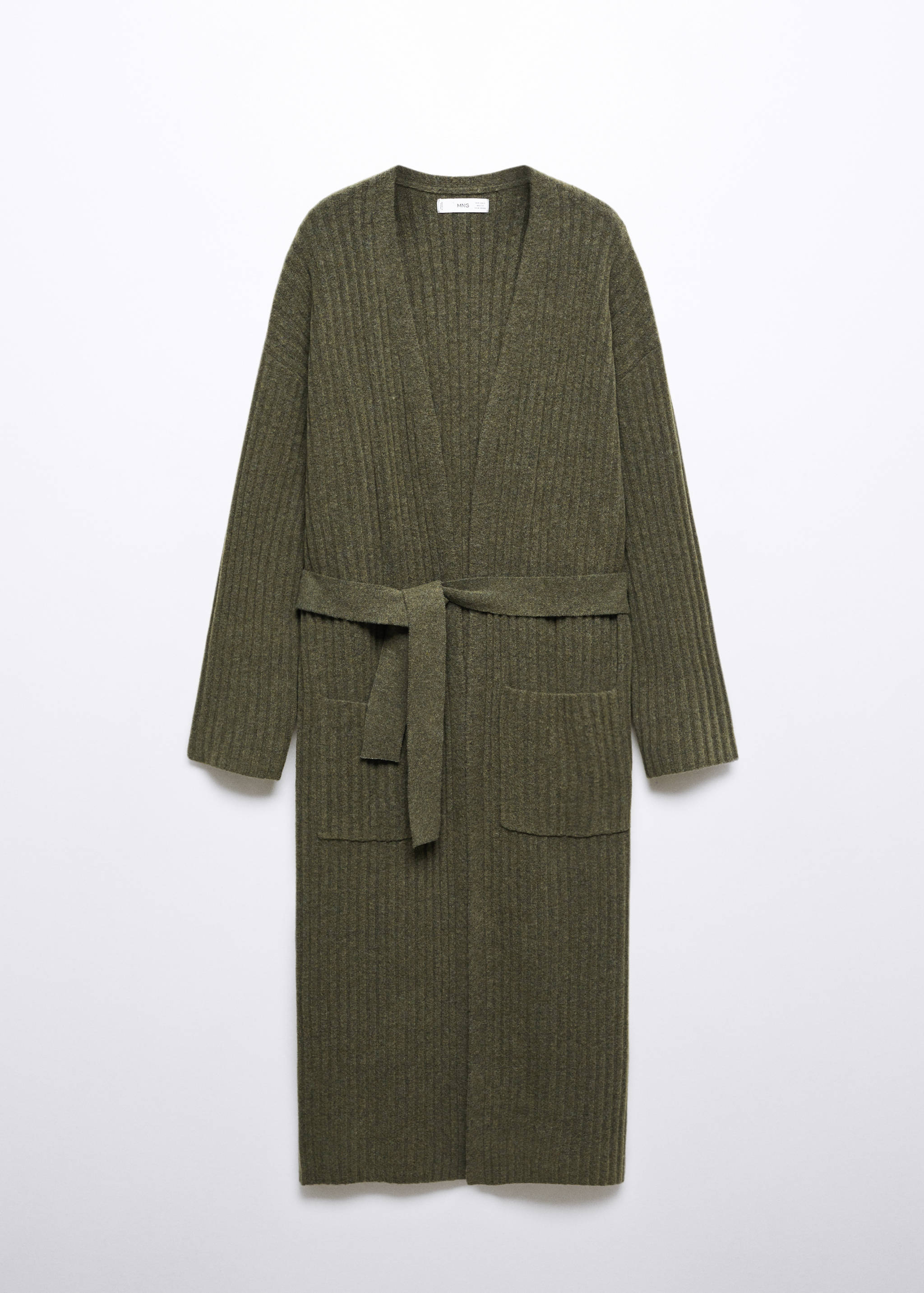 Cardigan with patch pocket - Article without model