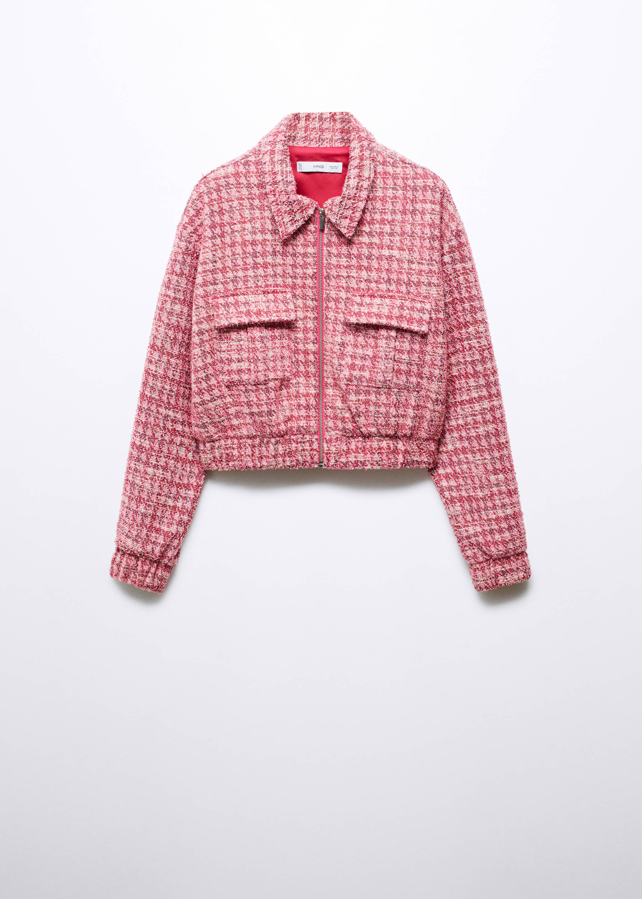 Houndstooth tweed jacket - Article without model