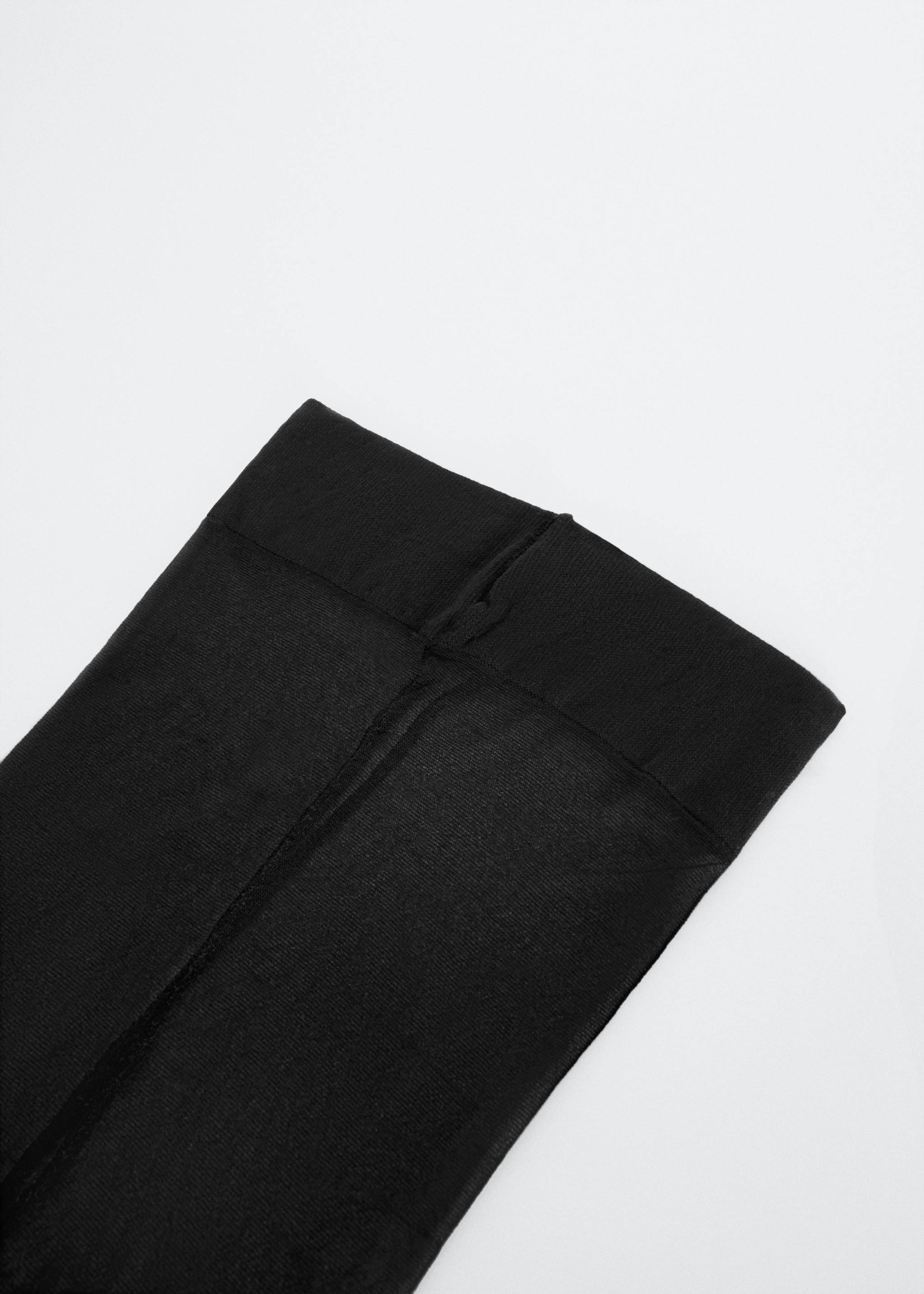 Dünne verschleierte Strumpfhose - Mittlere Ansicht