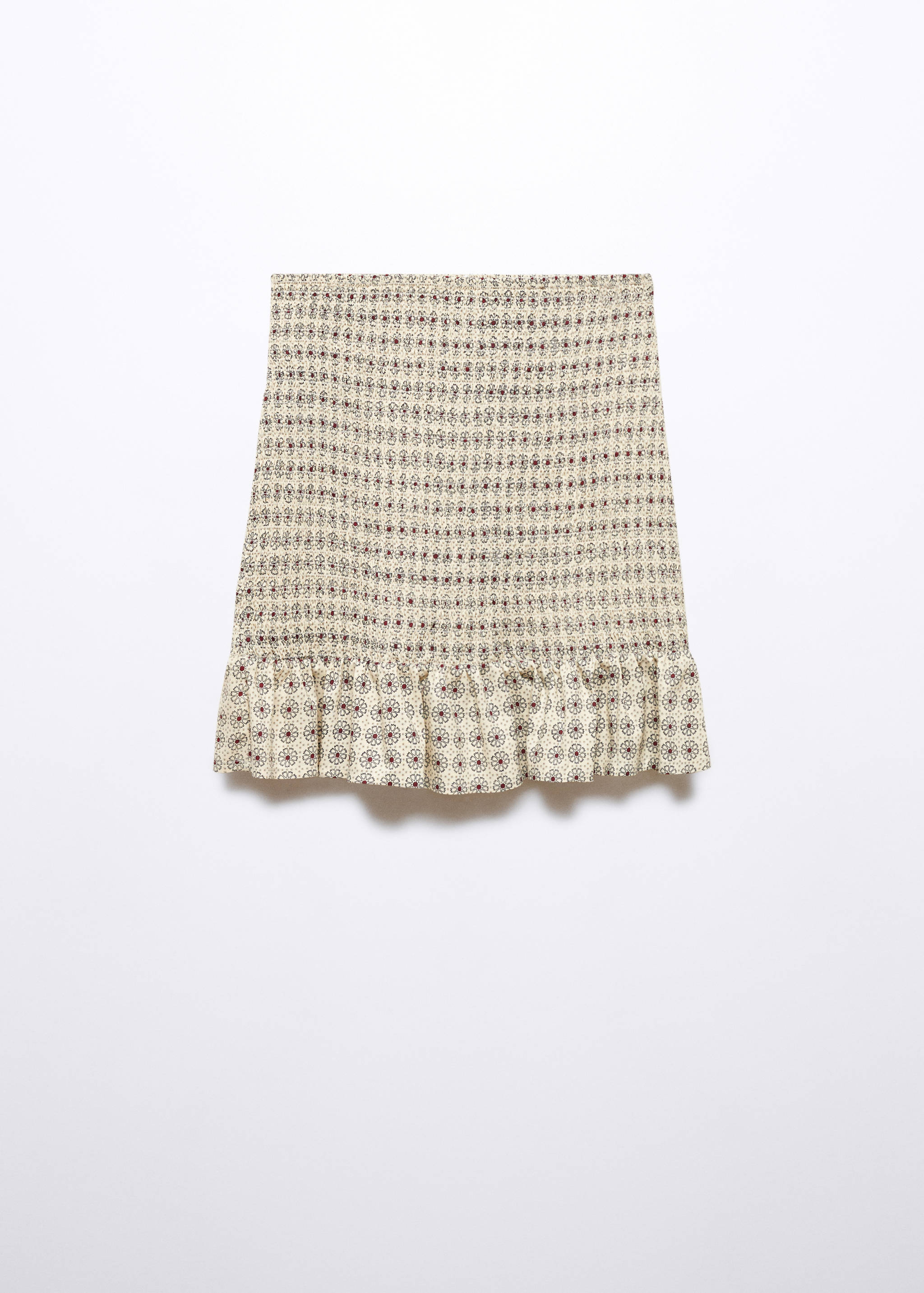 Rynkad volangkjol - Artikel utan modell