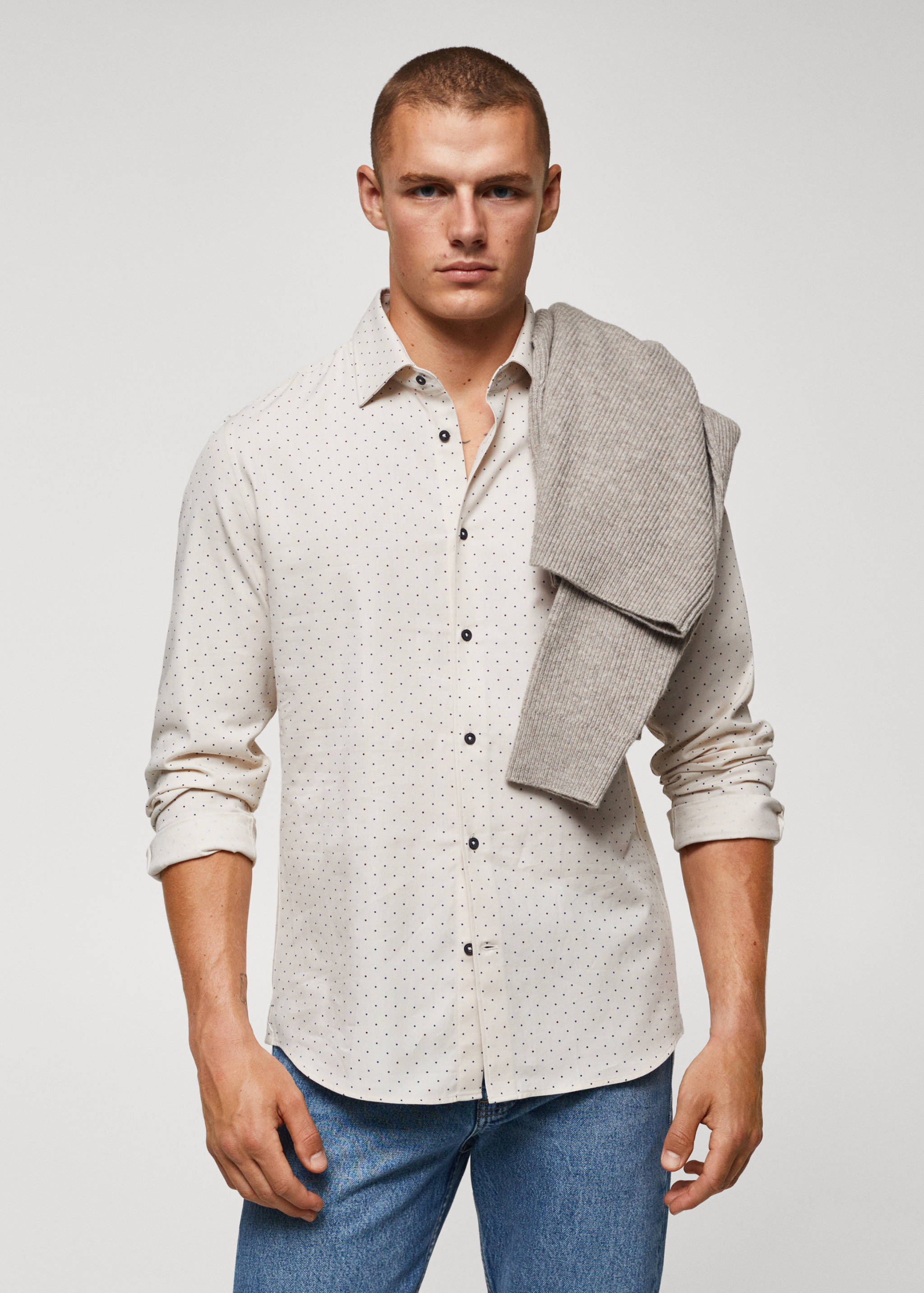 100% cotton printed shirt - Medium plane