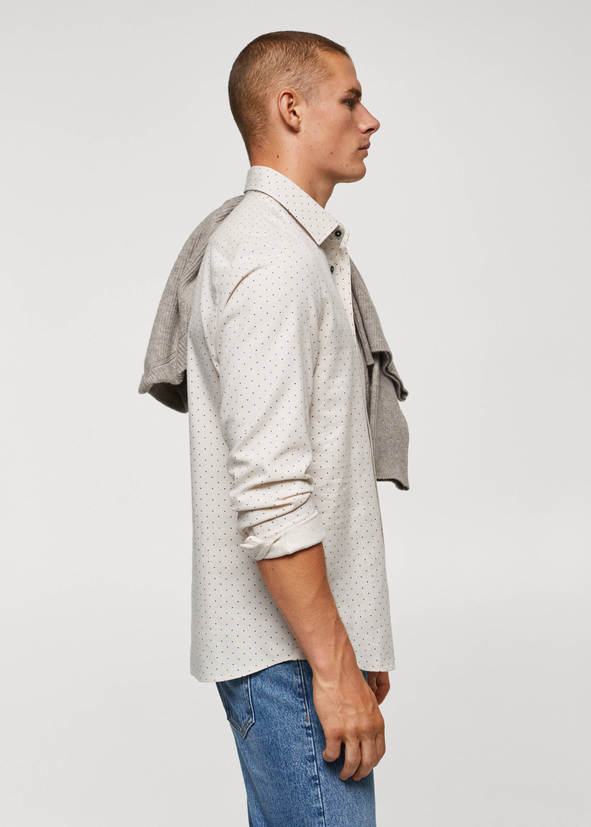 100% cotton printed shirt - Details of the article 2