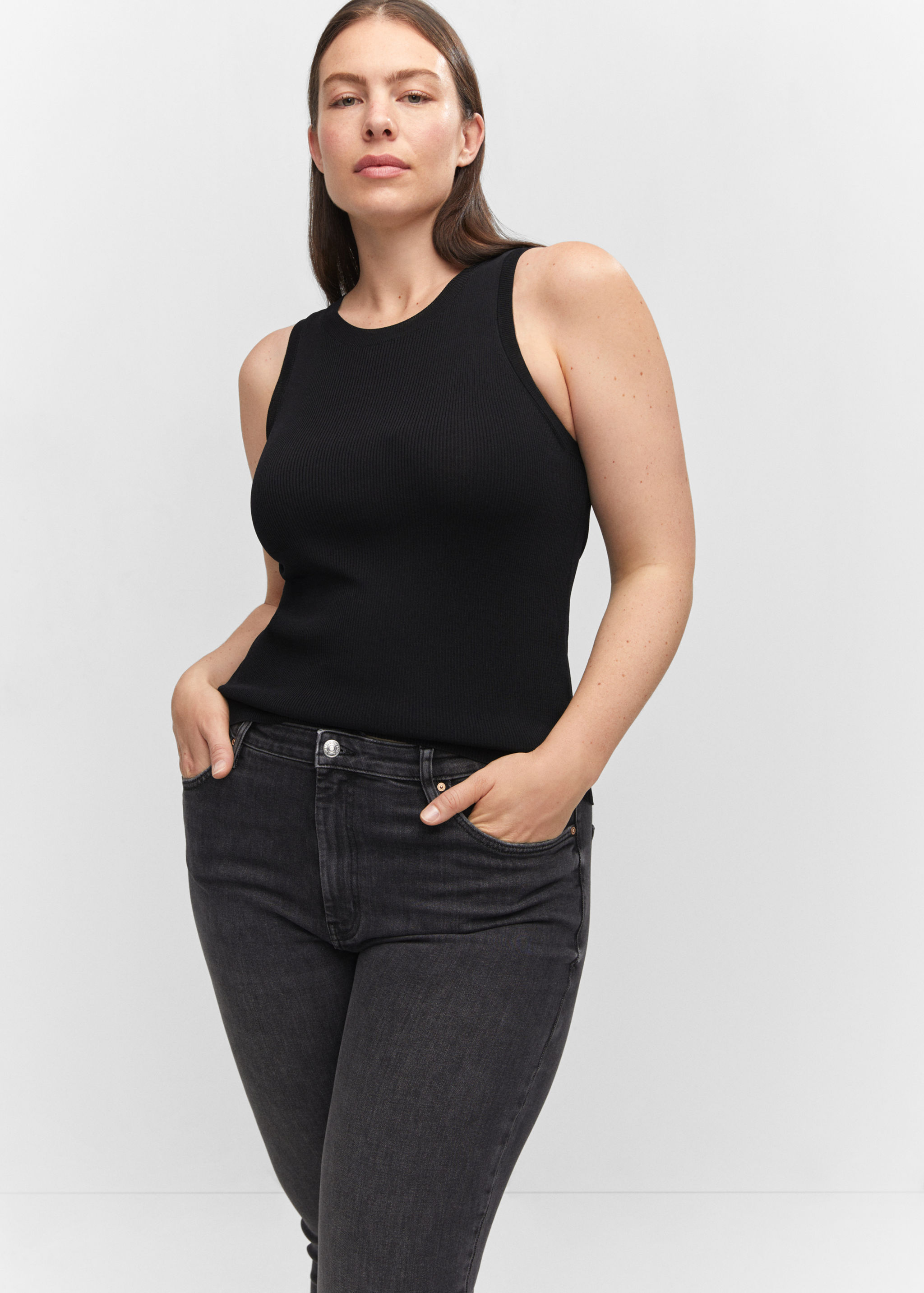 Jeans skinny cropped - Pormenor do artigo 5