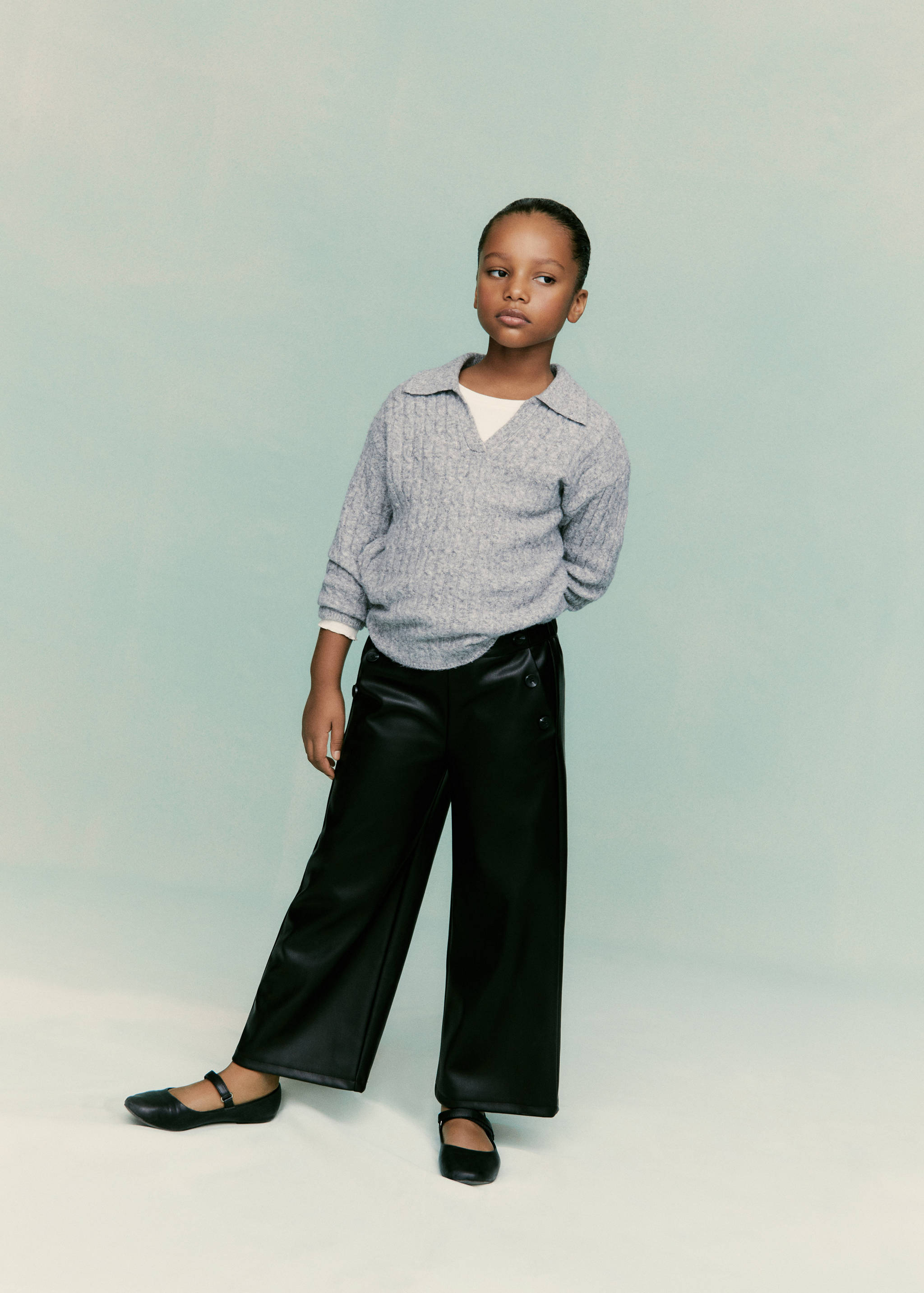 Faux-leather pants - Details of the article 5