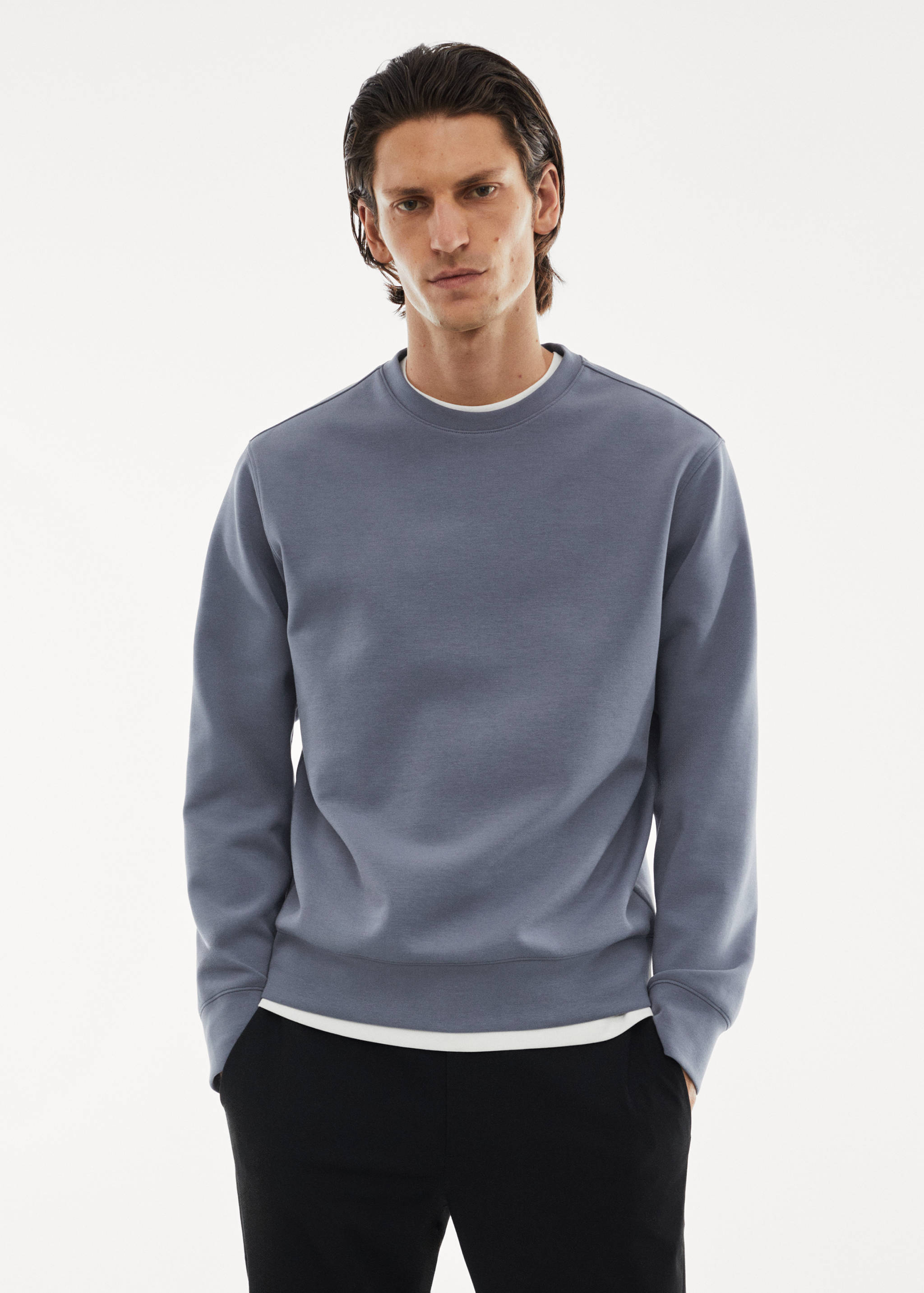 Breathable recycled fabric sweatshirt - Medium plane