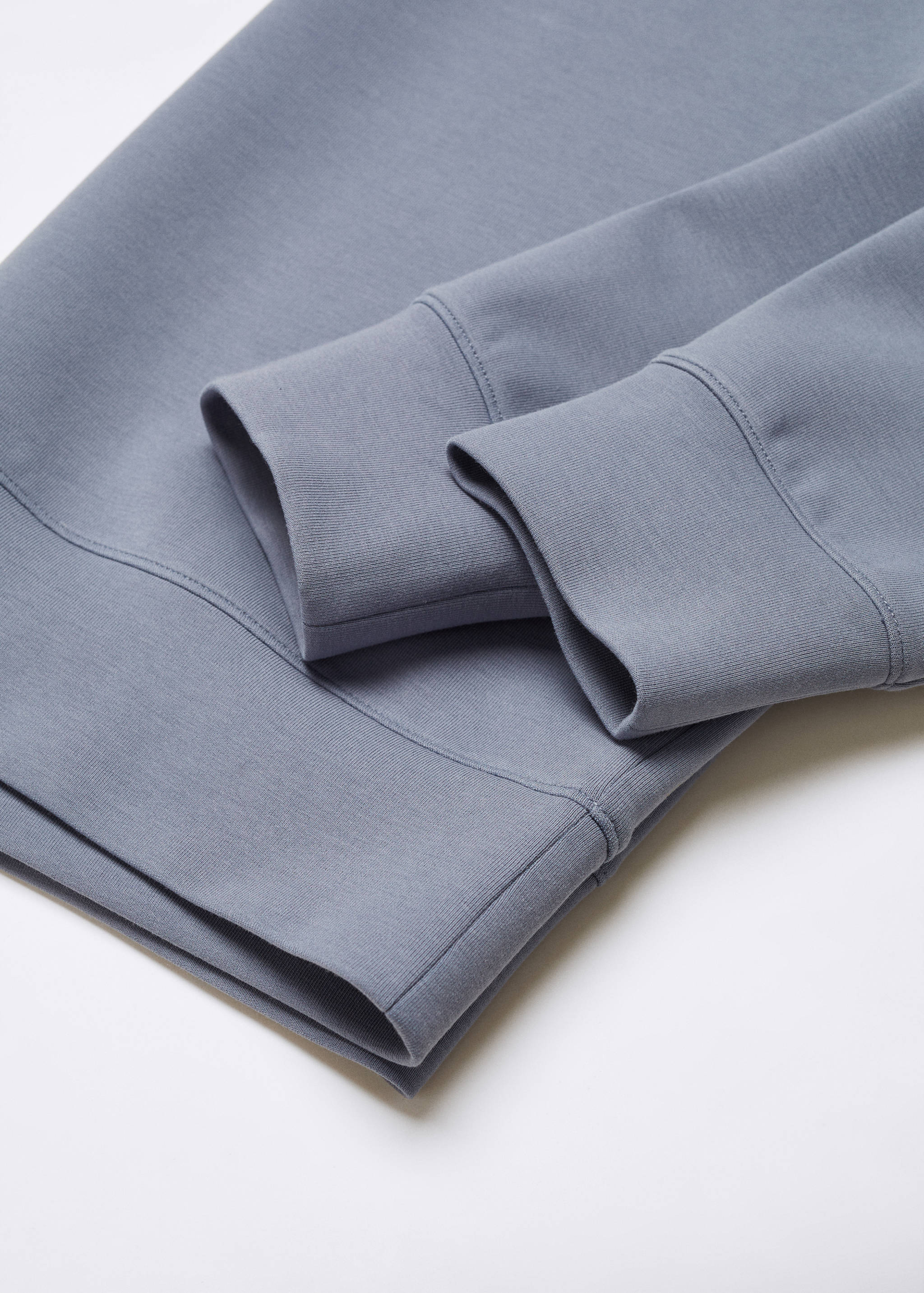 Breathable recycled fabric sweatshirt - Details of the article 8