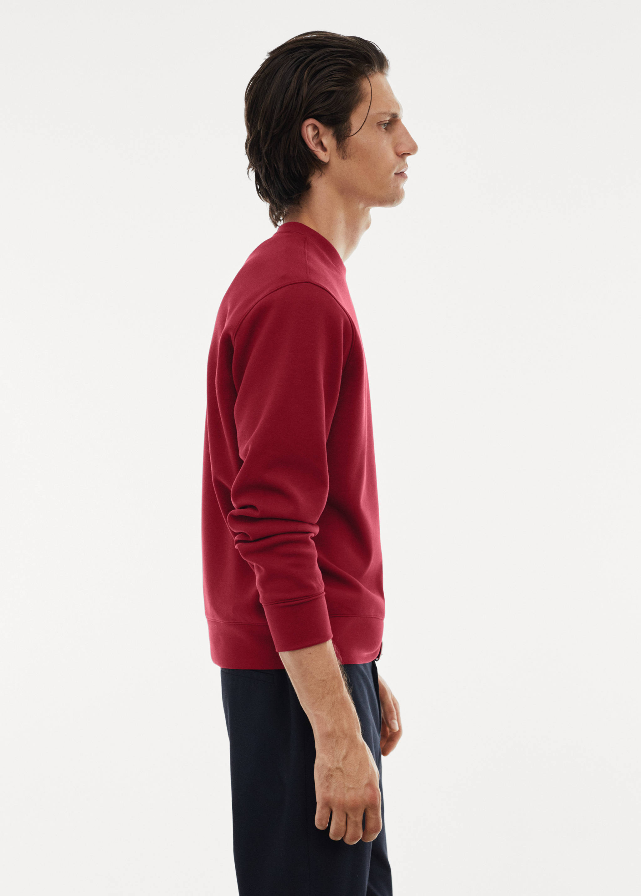 Breathable recycled fabric sweatshirt - Details of the article 2
