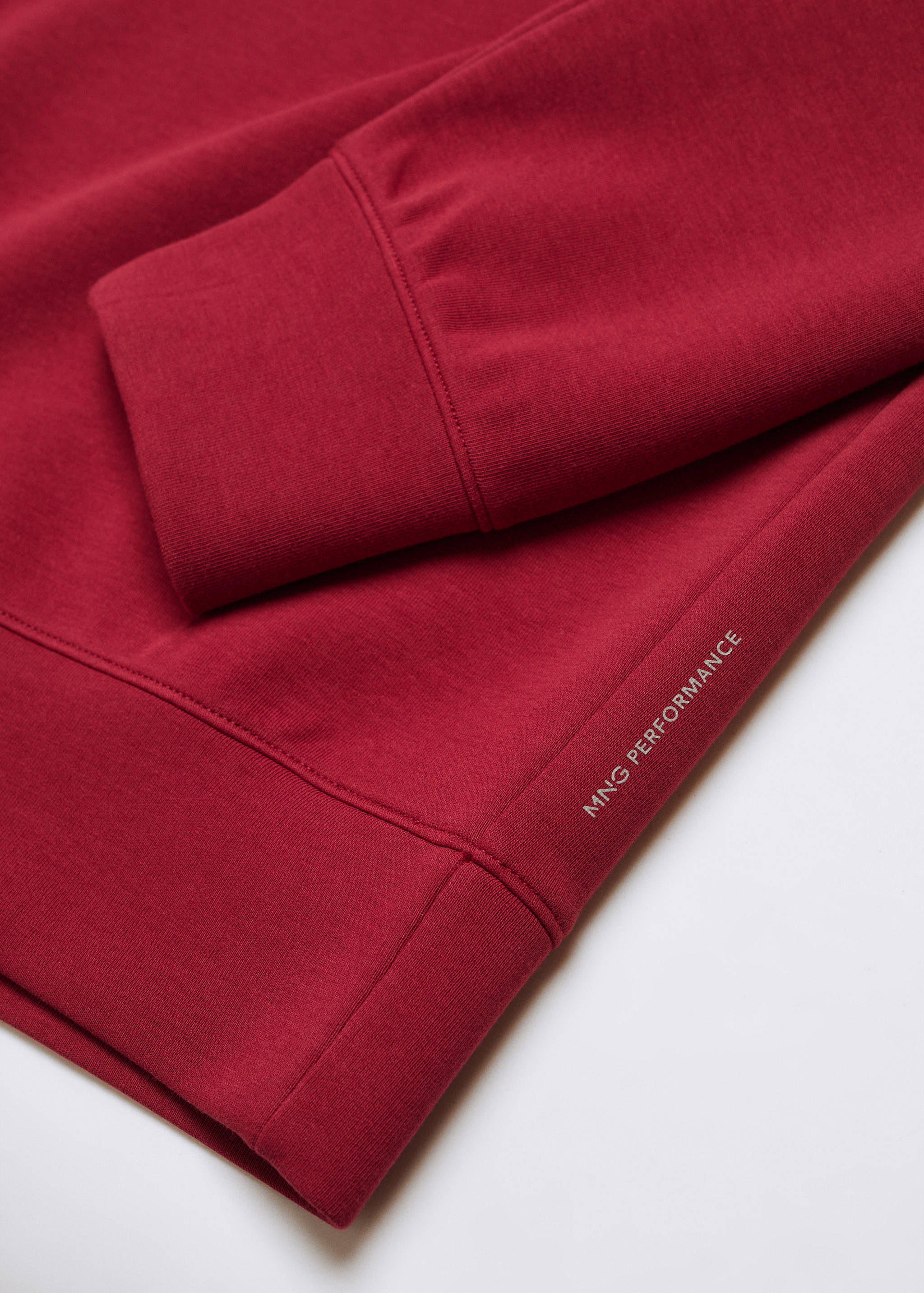 Breathable recycled fabric sweatshirt - Details of the article 8