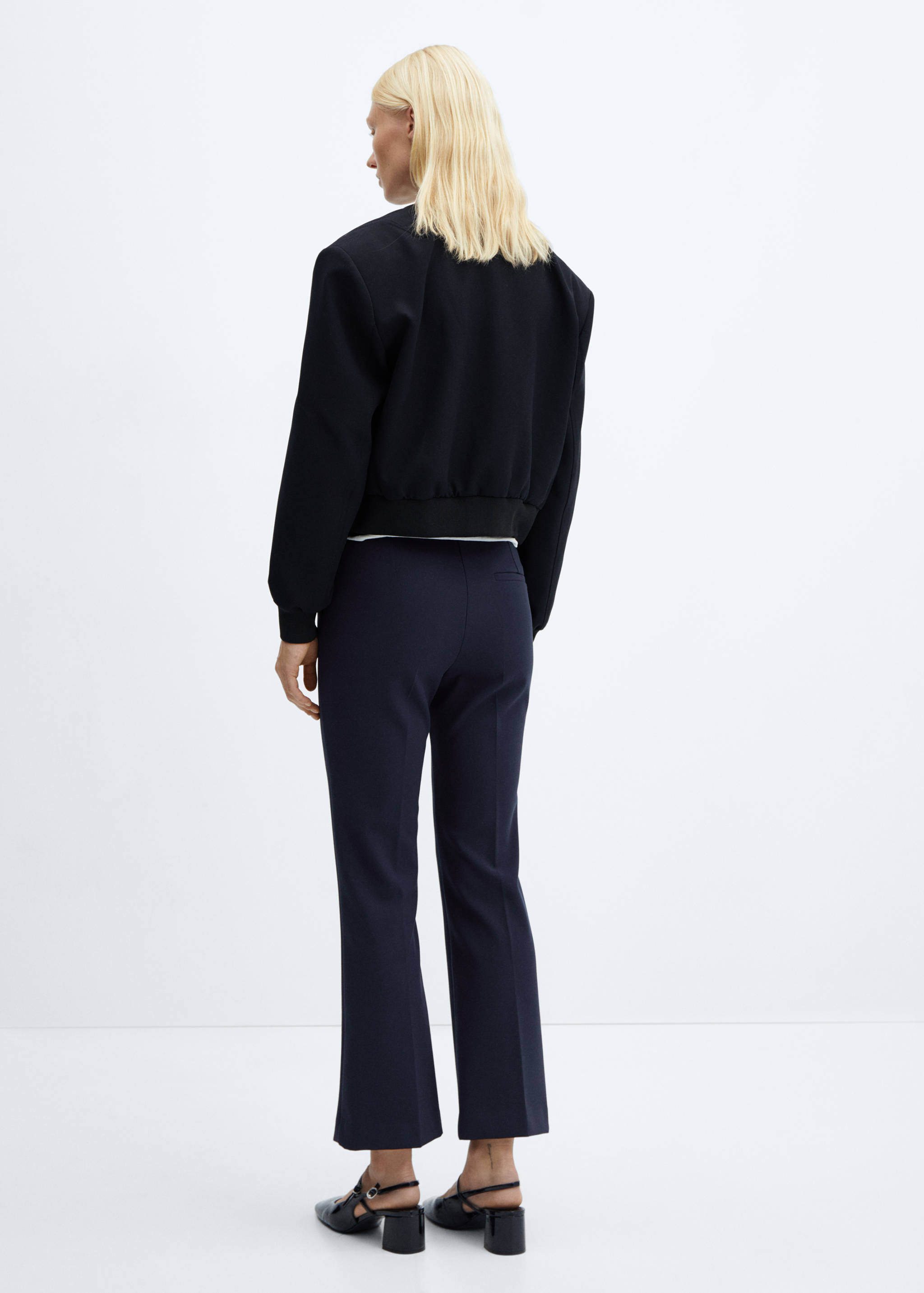 Pantalon évasé crop - Verso de l’article