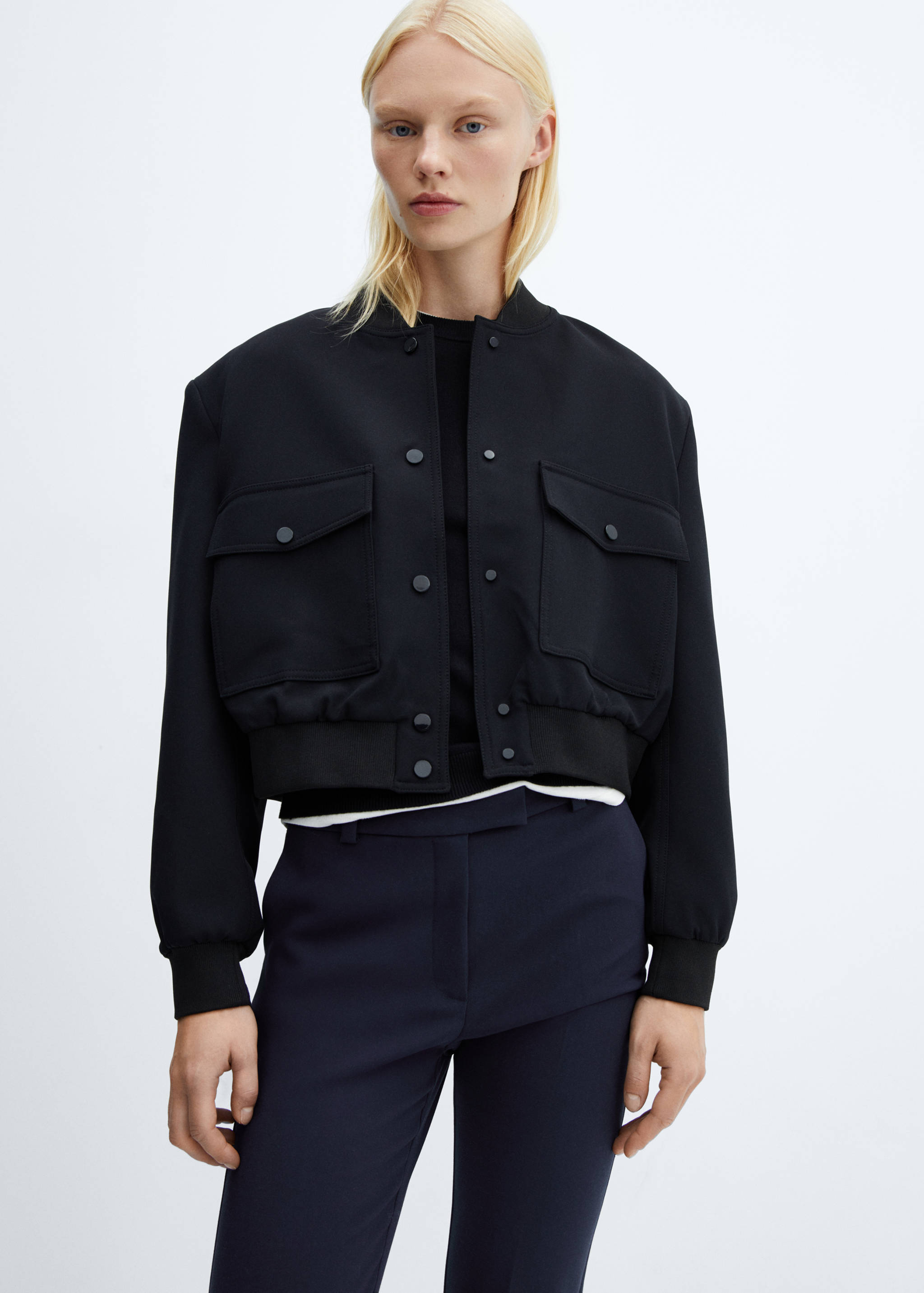 Pantalon évasé crop - Détail de l'article 1