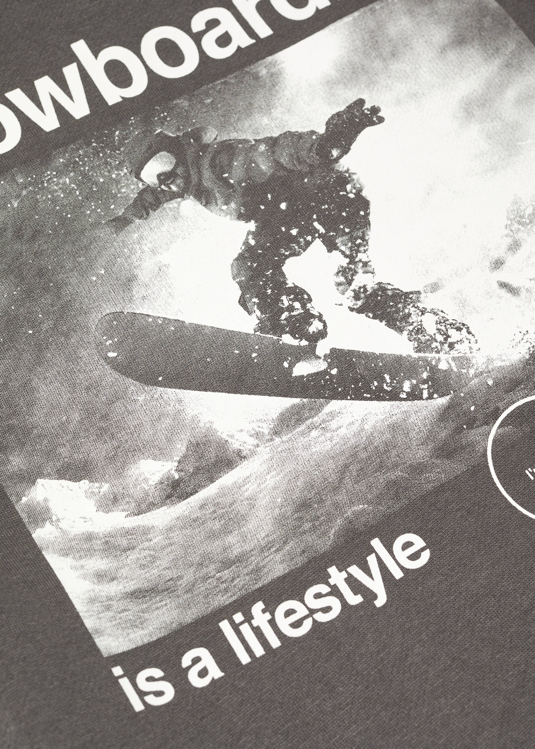 Gemustertes Baumwoll-Sweatshirt - Detail des Artikels 8