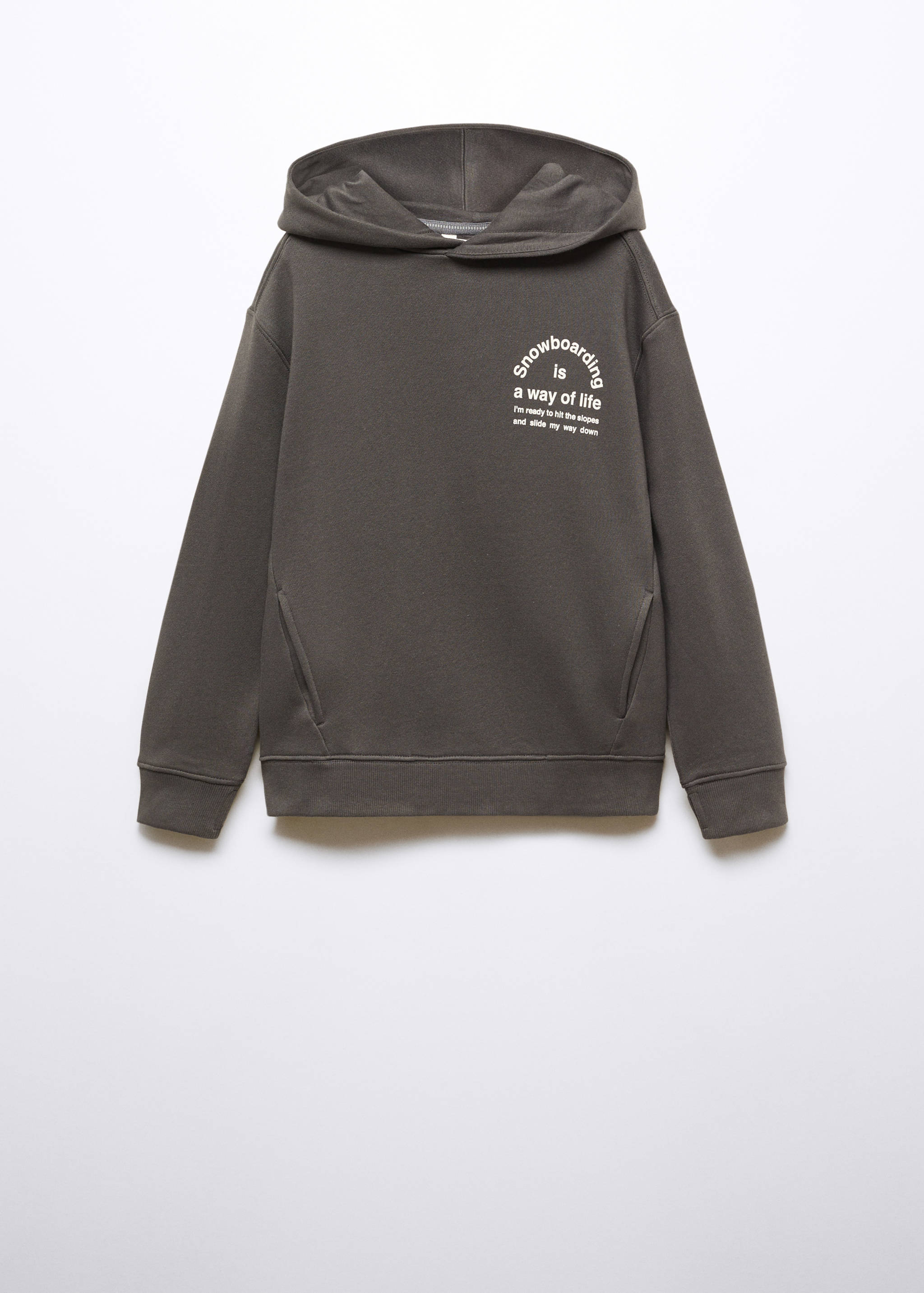 Gemustertes Baumwoll-Sweatshirt - Artikel ohne Model