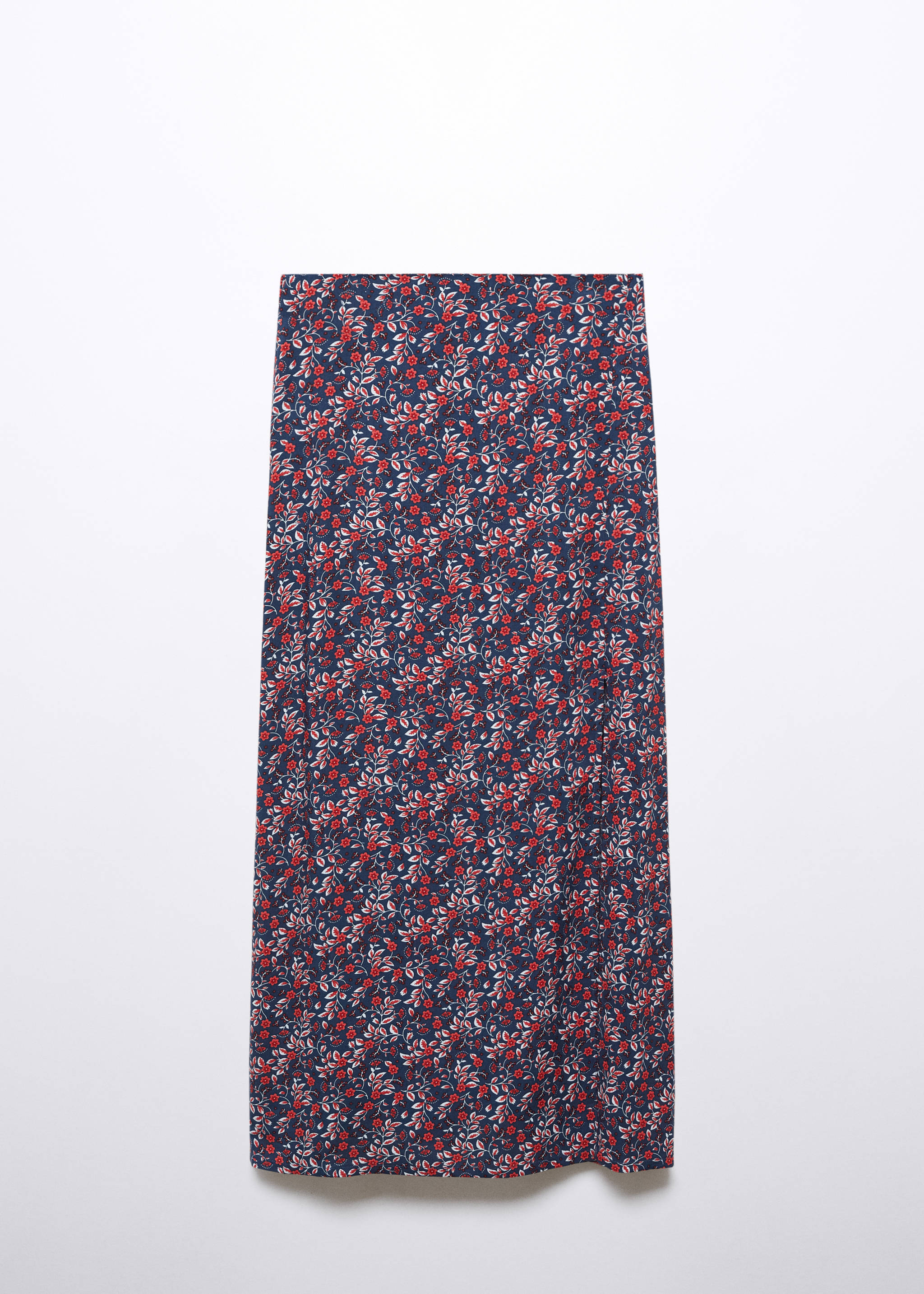 Printed skirt with slit - Article without model