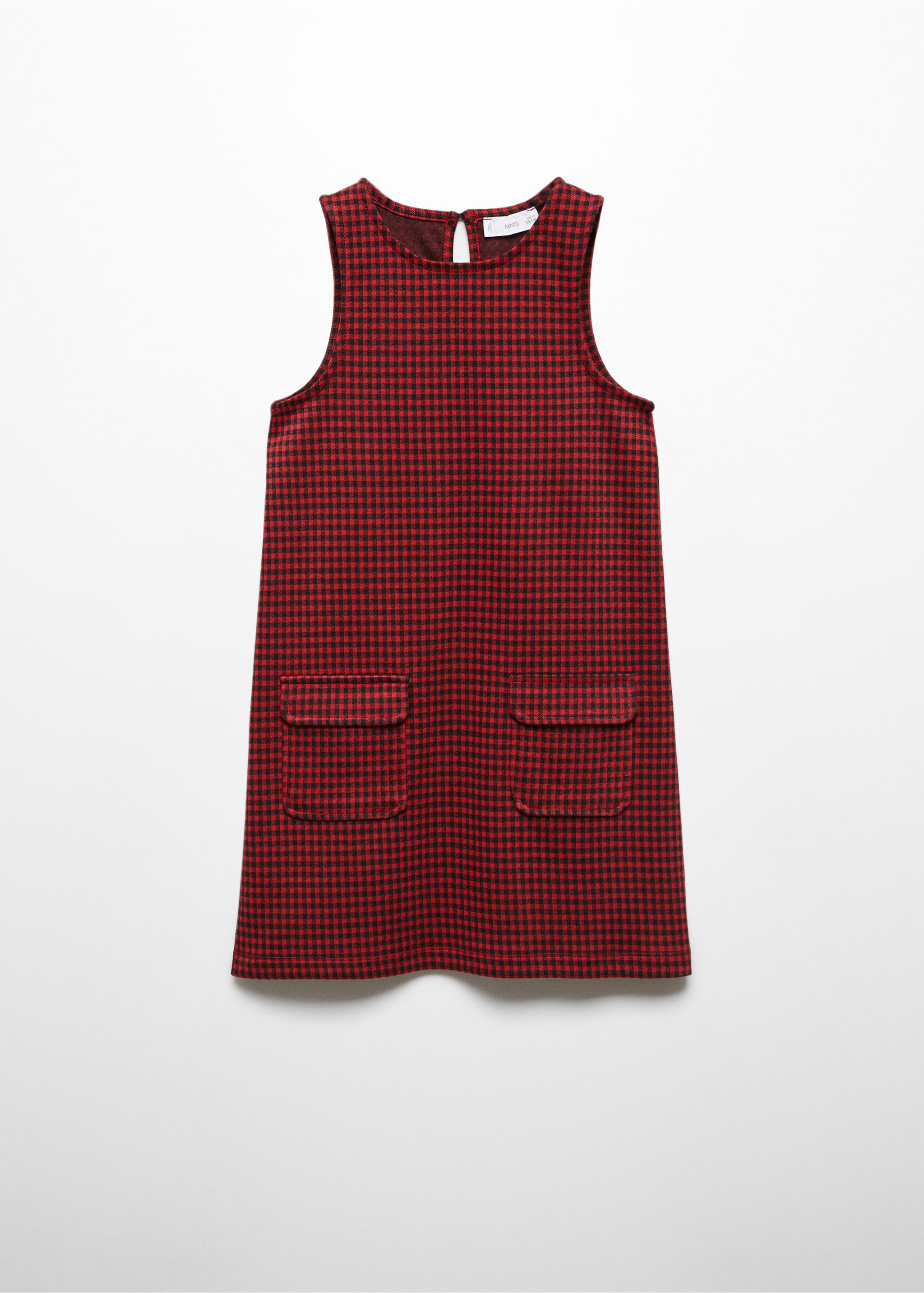 Houndstooth pinafore dress - Article without model