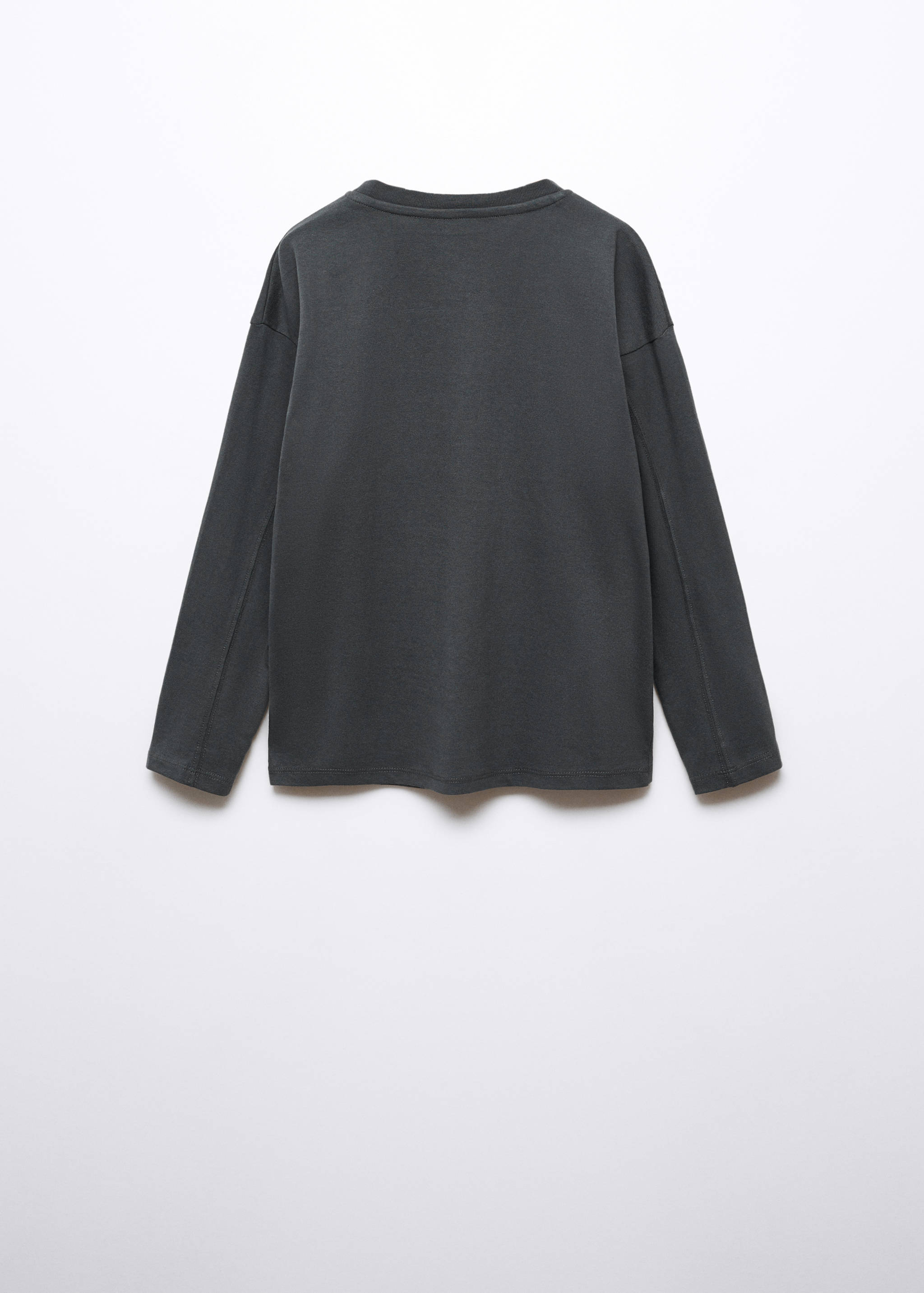 T-shirt manches longues imprimé - Verso de l’article