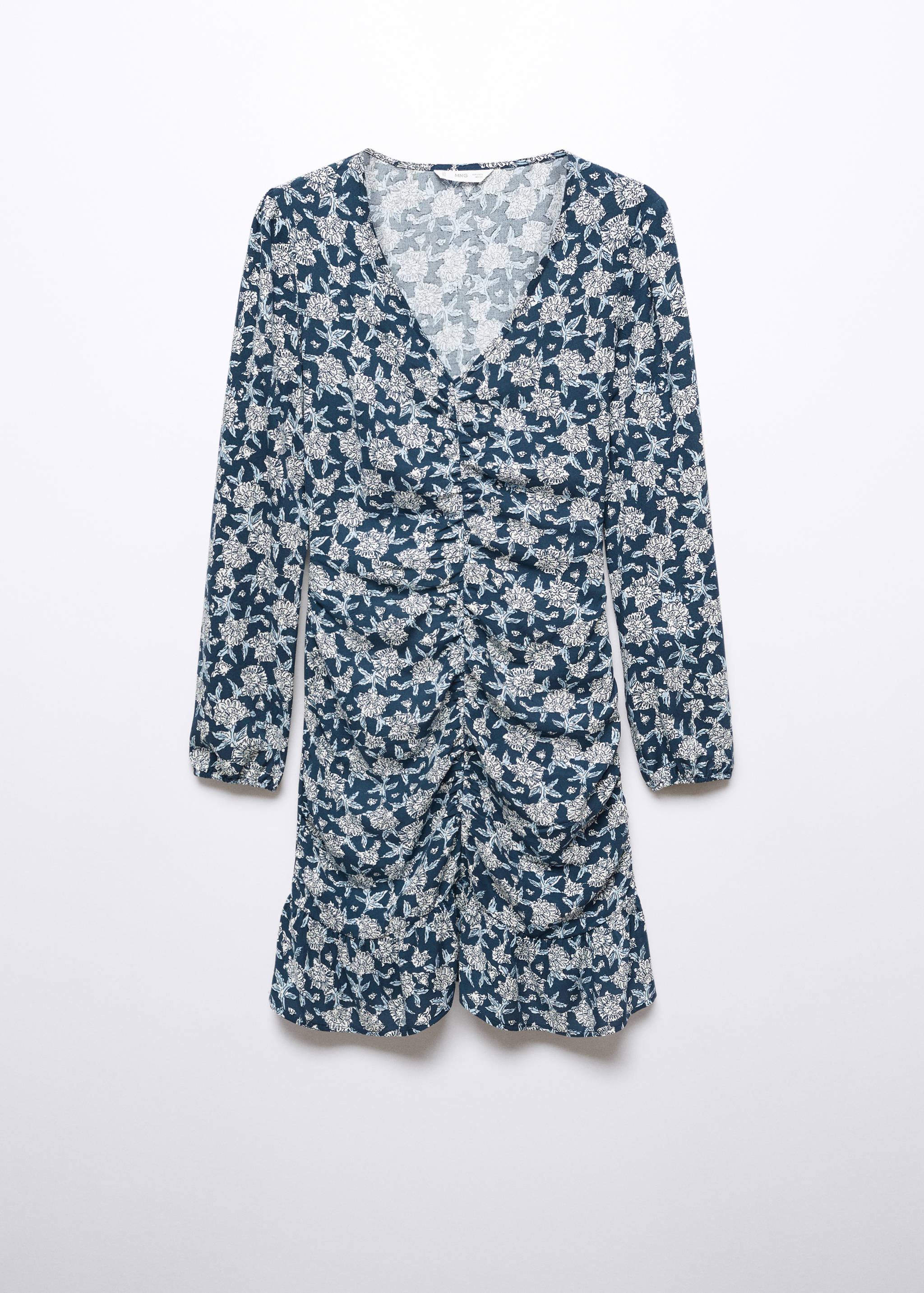 Ruched detail flower dress - Article without model