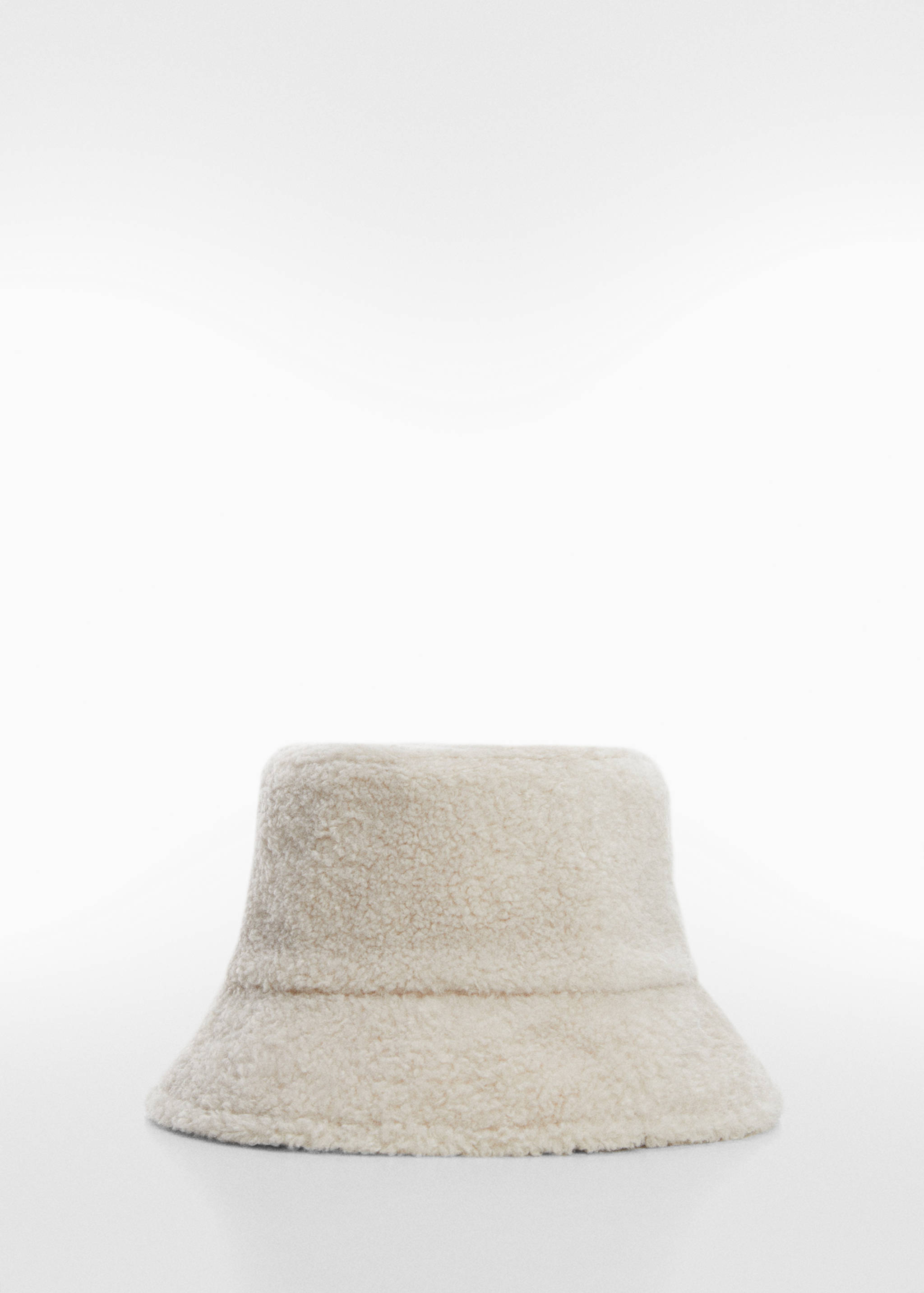 Fur-effect bucket hat - Article without model