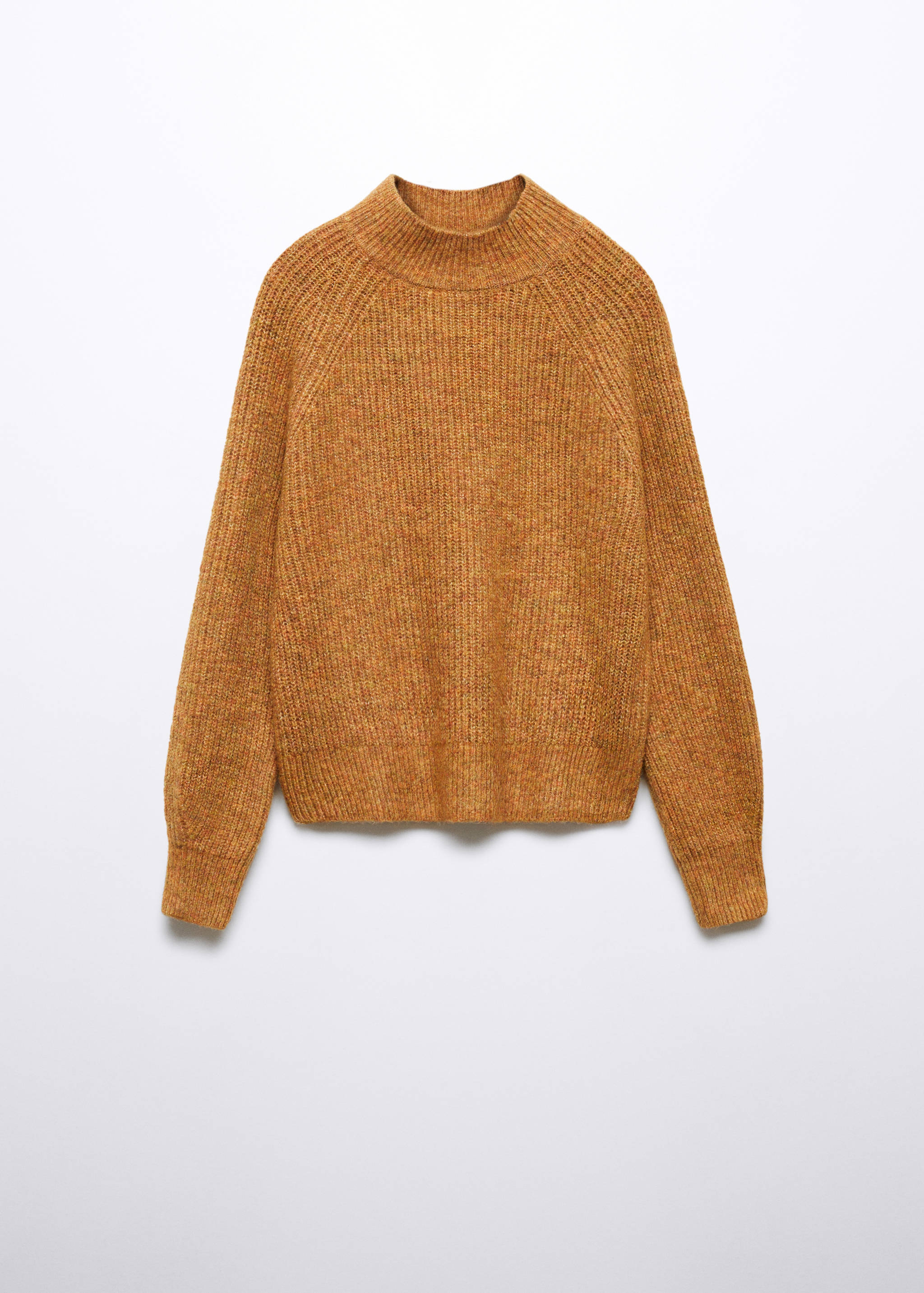 Úpletový svetr s vysokým límcem - Zboží bez modelu