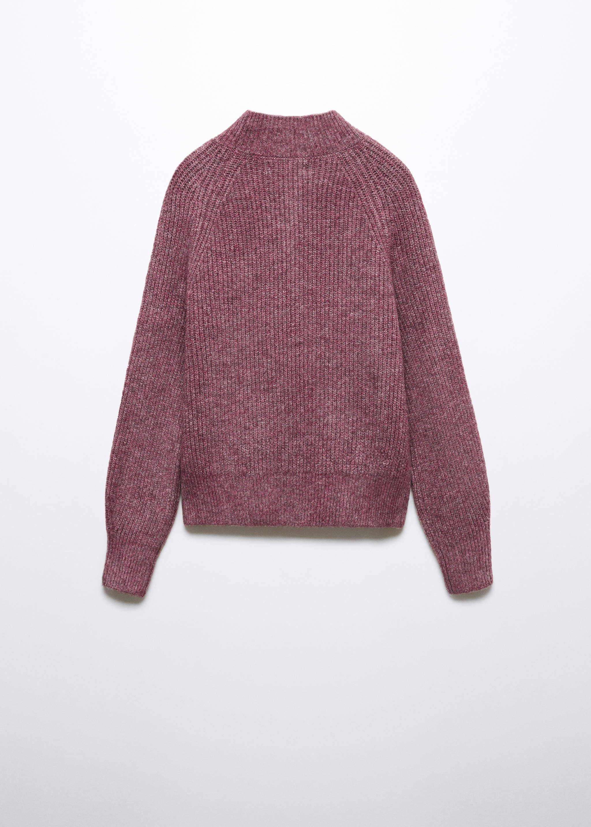 Úpletový svetr s vysokým límcem - Zadní strana zboží