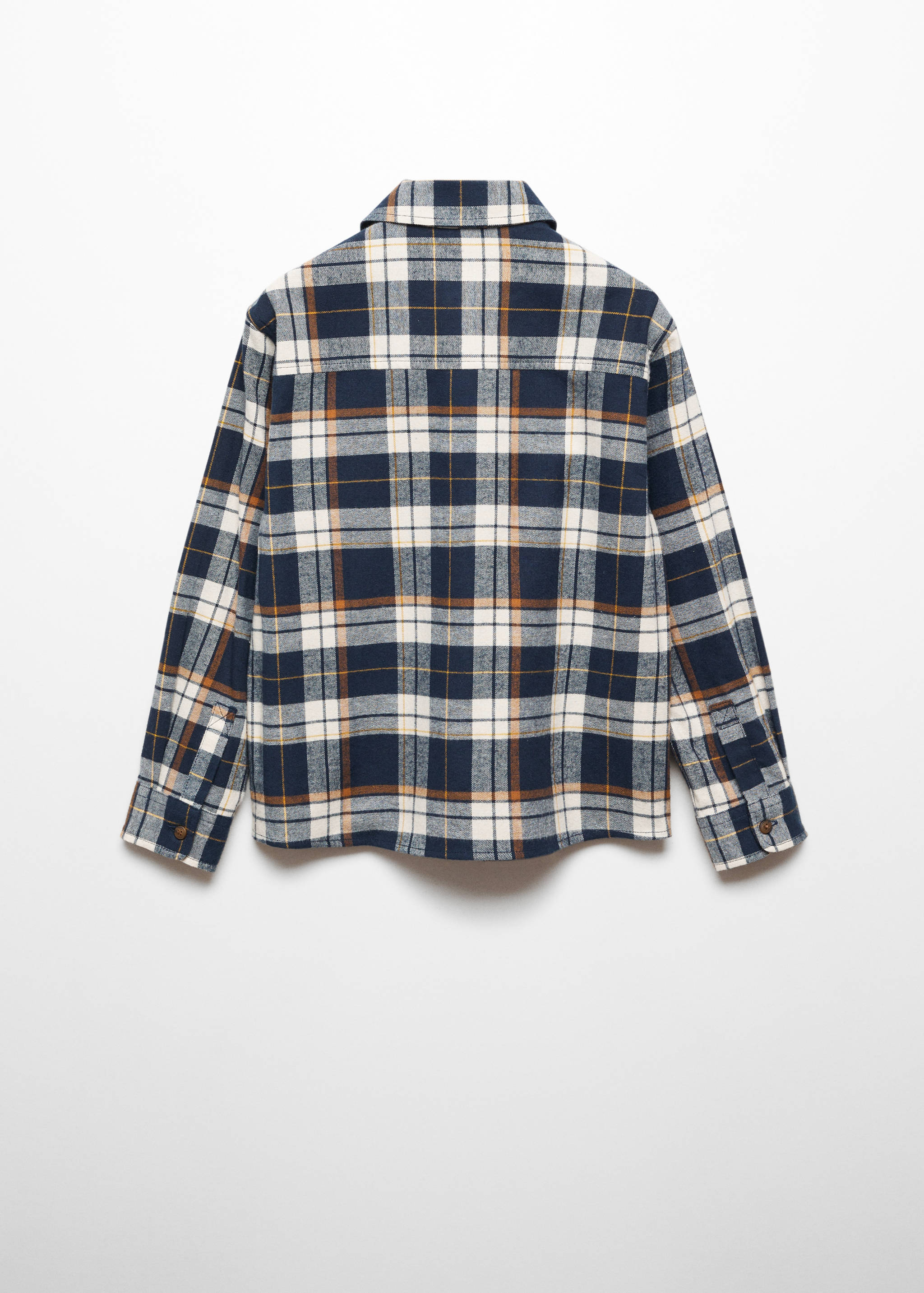 Regular-fit check shirt - Reverse of the article