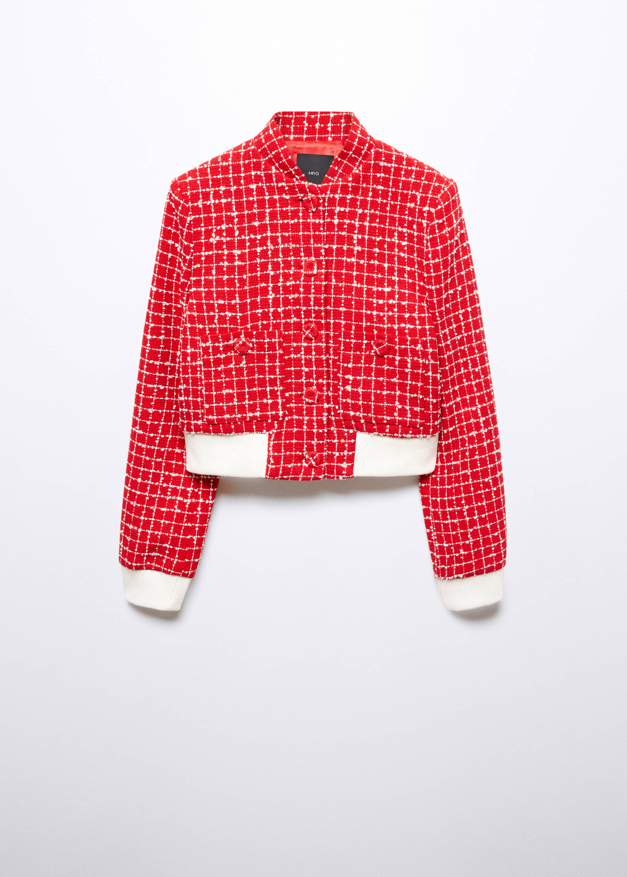 Tweed bomber jacket - Article without model