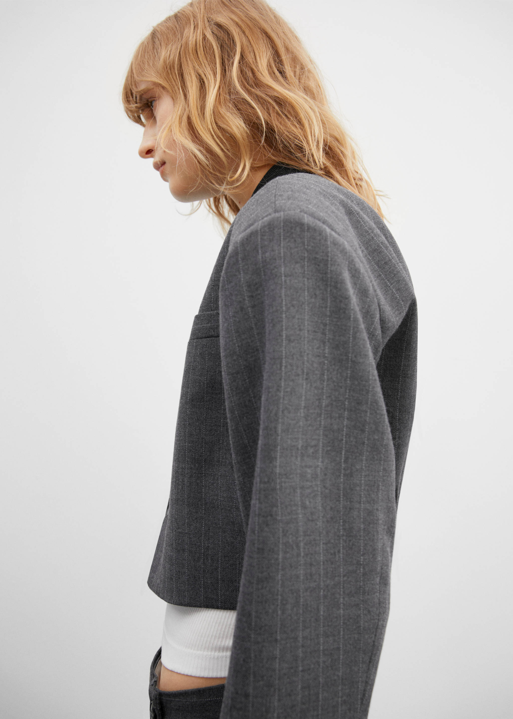 Chaqueta hombros estructurados - Detalle del artículo 1