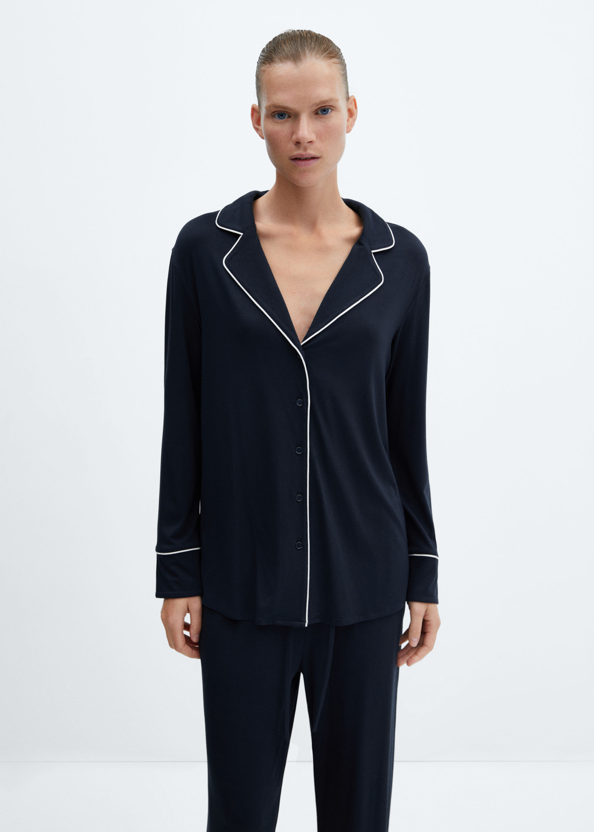 Pantalons pijama rivet contrast - Detall de l'article 1