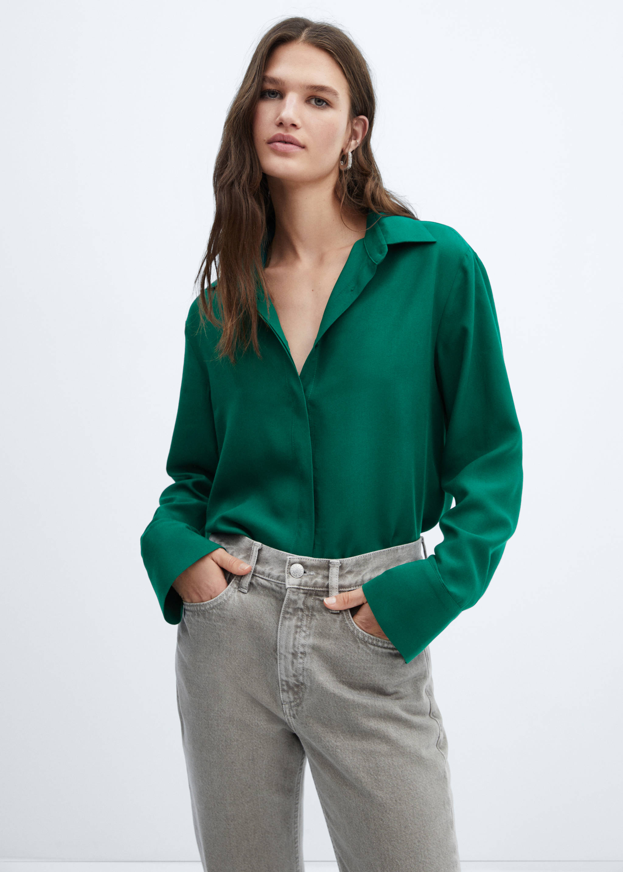 Chemise 100 % Lyocell - Plan moyen