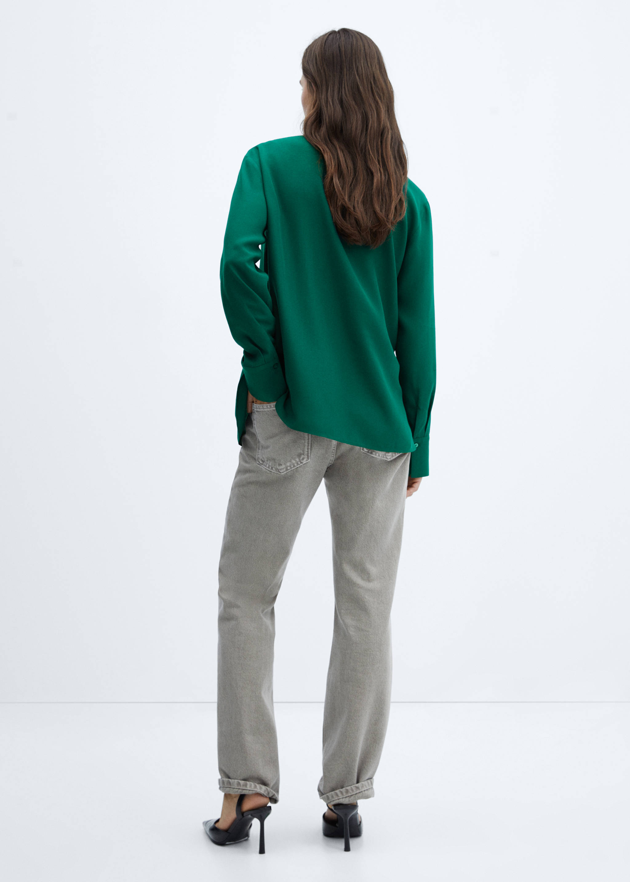 Chemise 100 % Lyocell - Verso de l’article