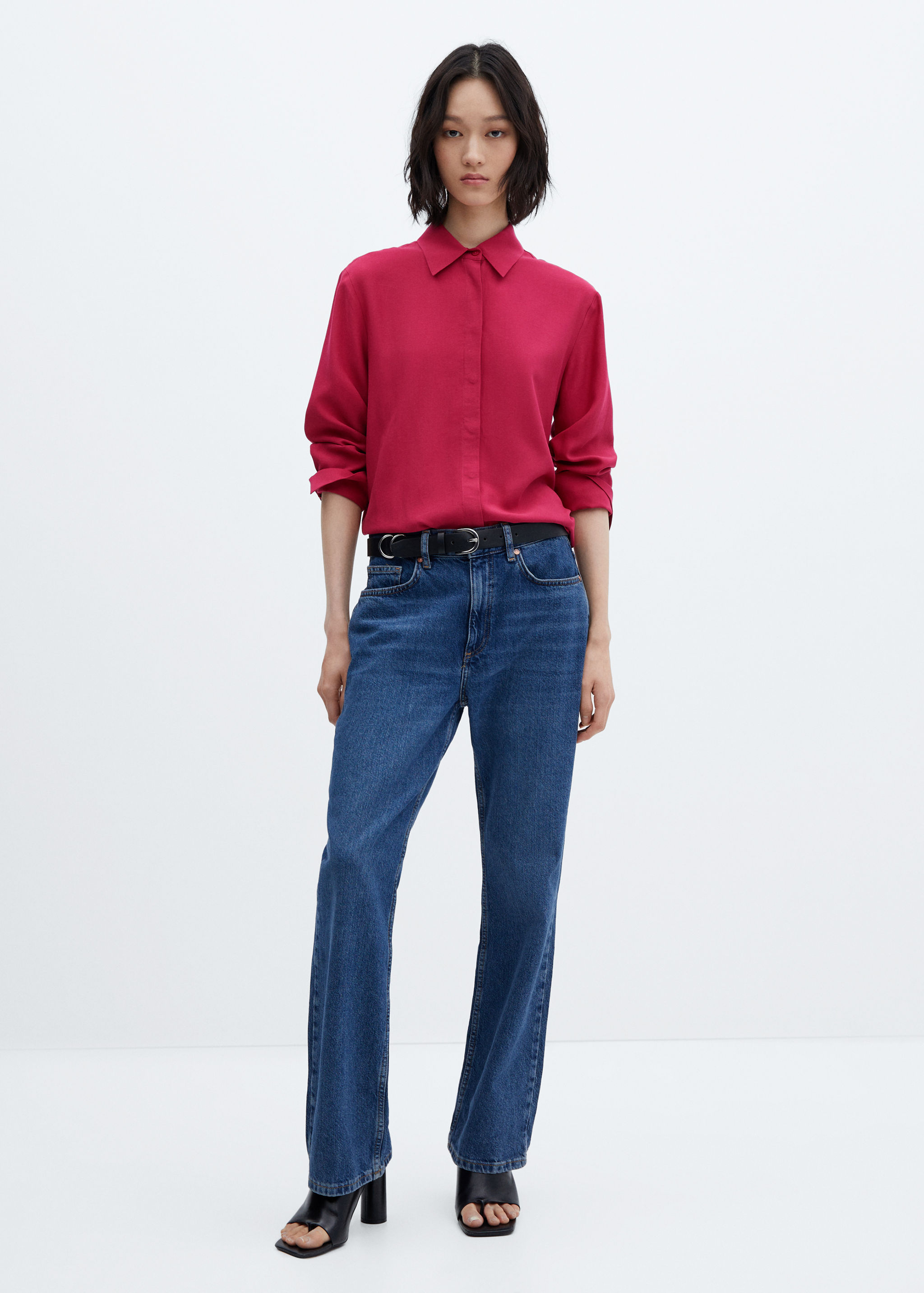 Camisa 100% lyocell - Pla general