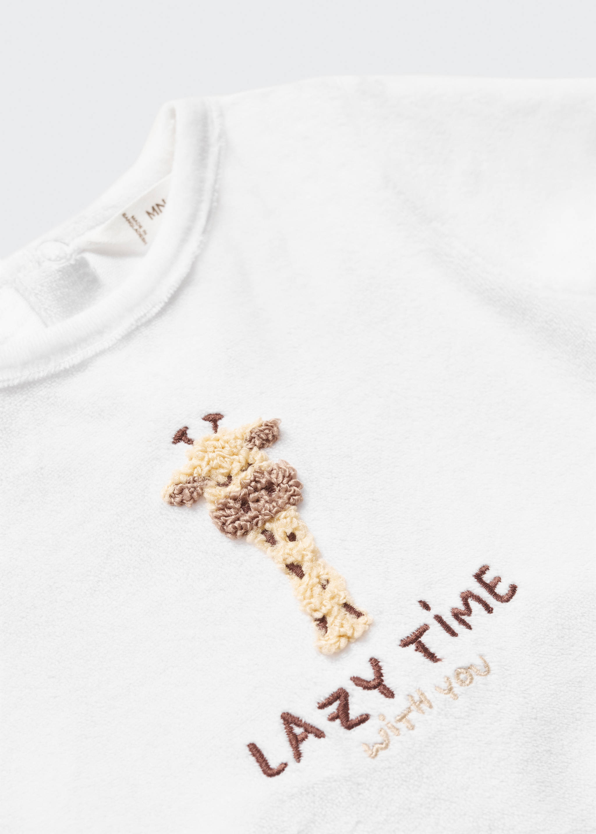 Printed bodysuit piyamas - Details of the article 8