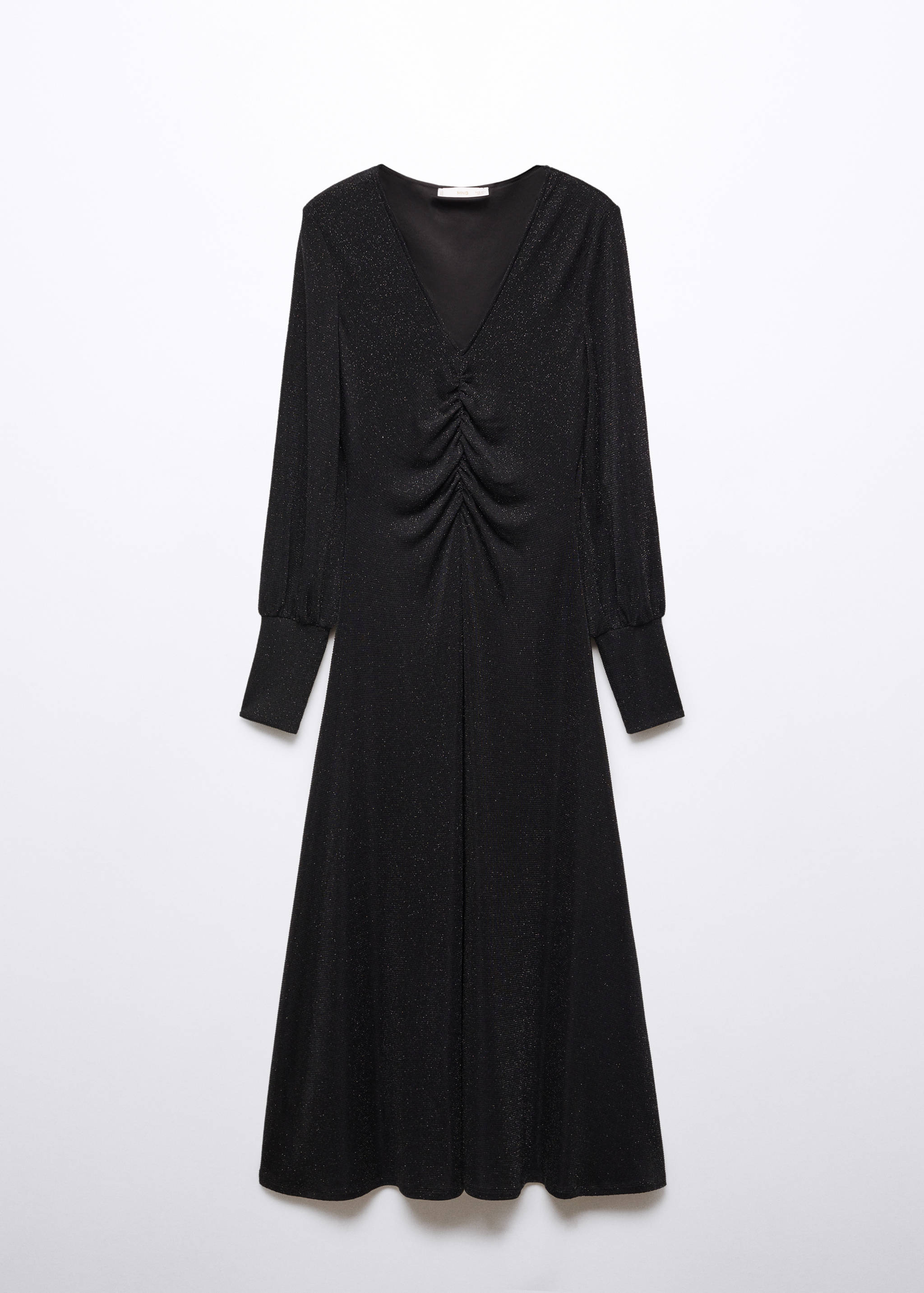 Robe drapée brillante - Article sans modèle