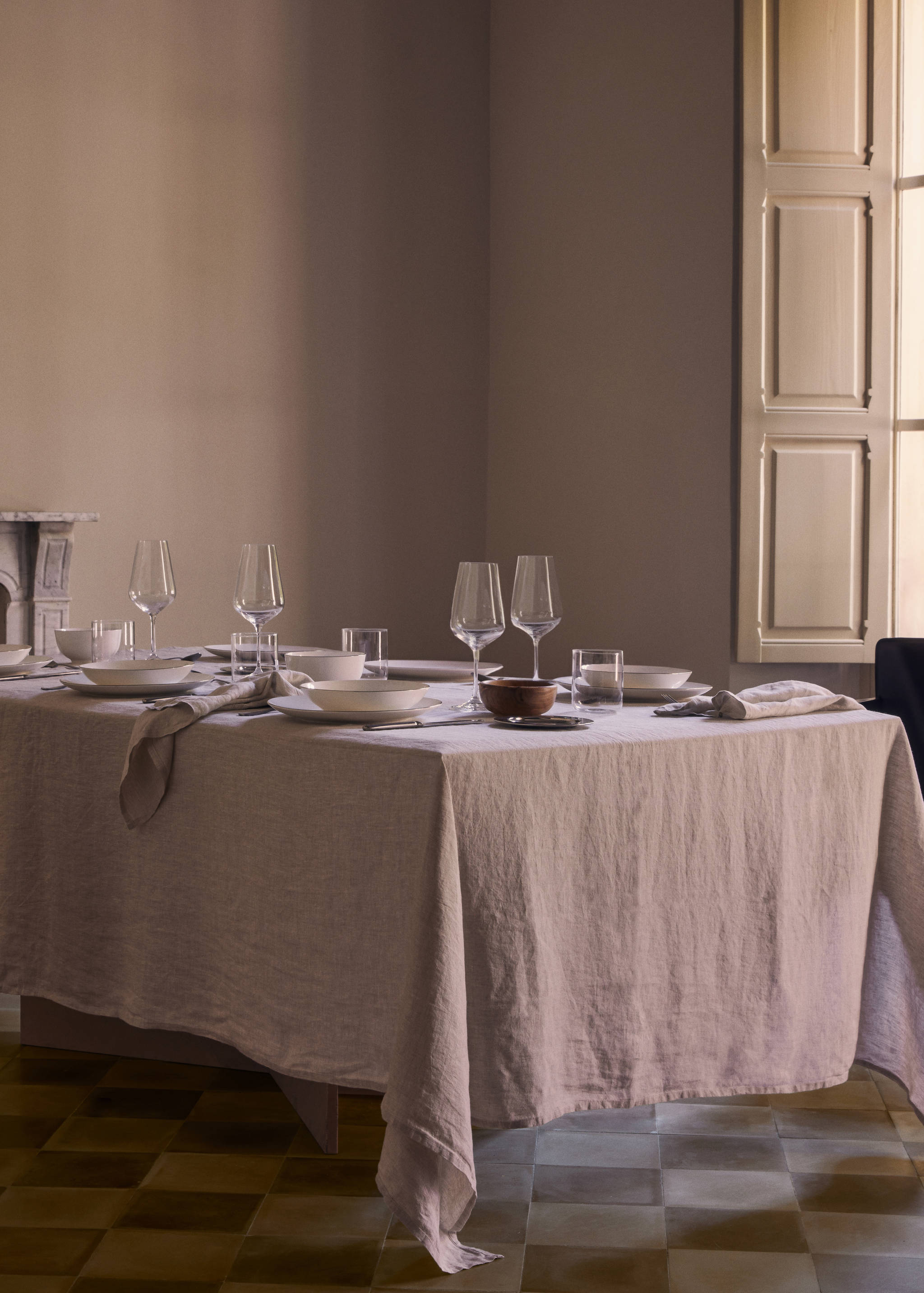 Ubrus 100% len 170 x 250 cm - Detail zboží 6