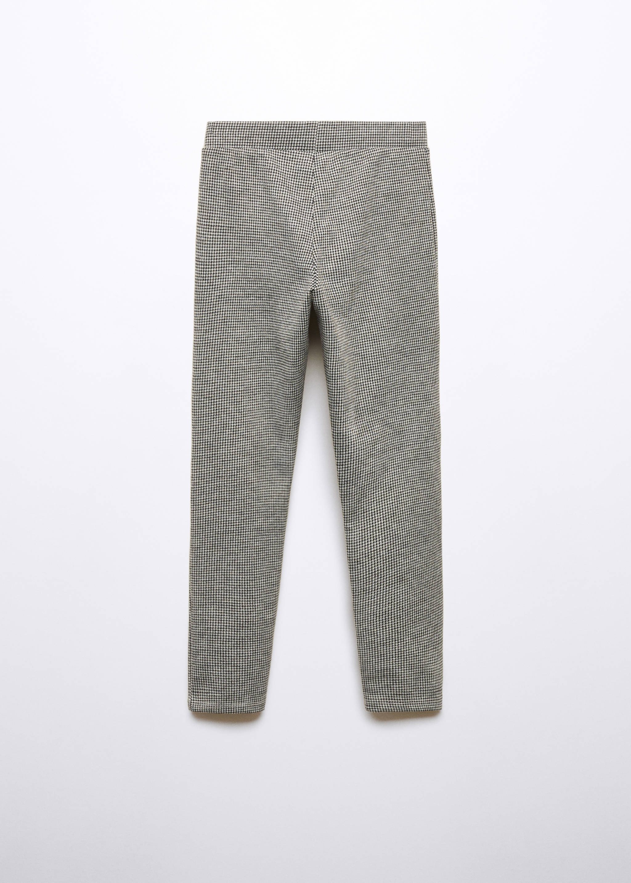 Micro houndstooth leggings - Reverse of the article