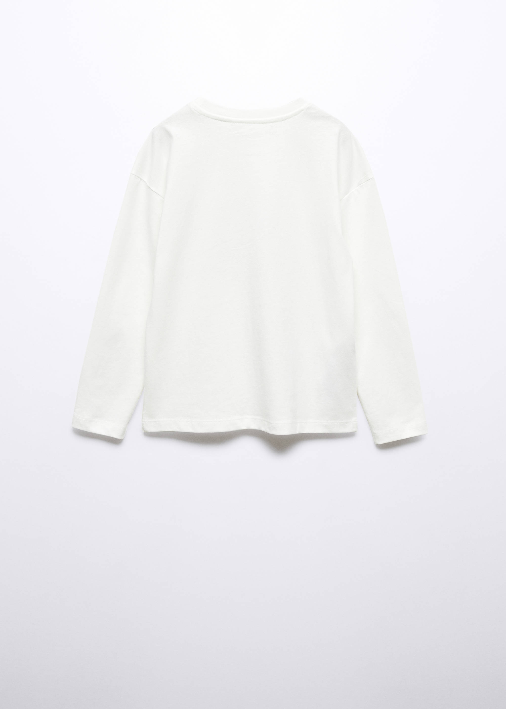 Printed long sleeve t-shirt - Reverse of the article