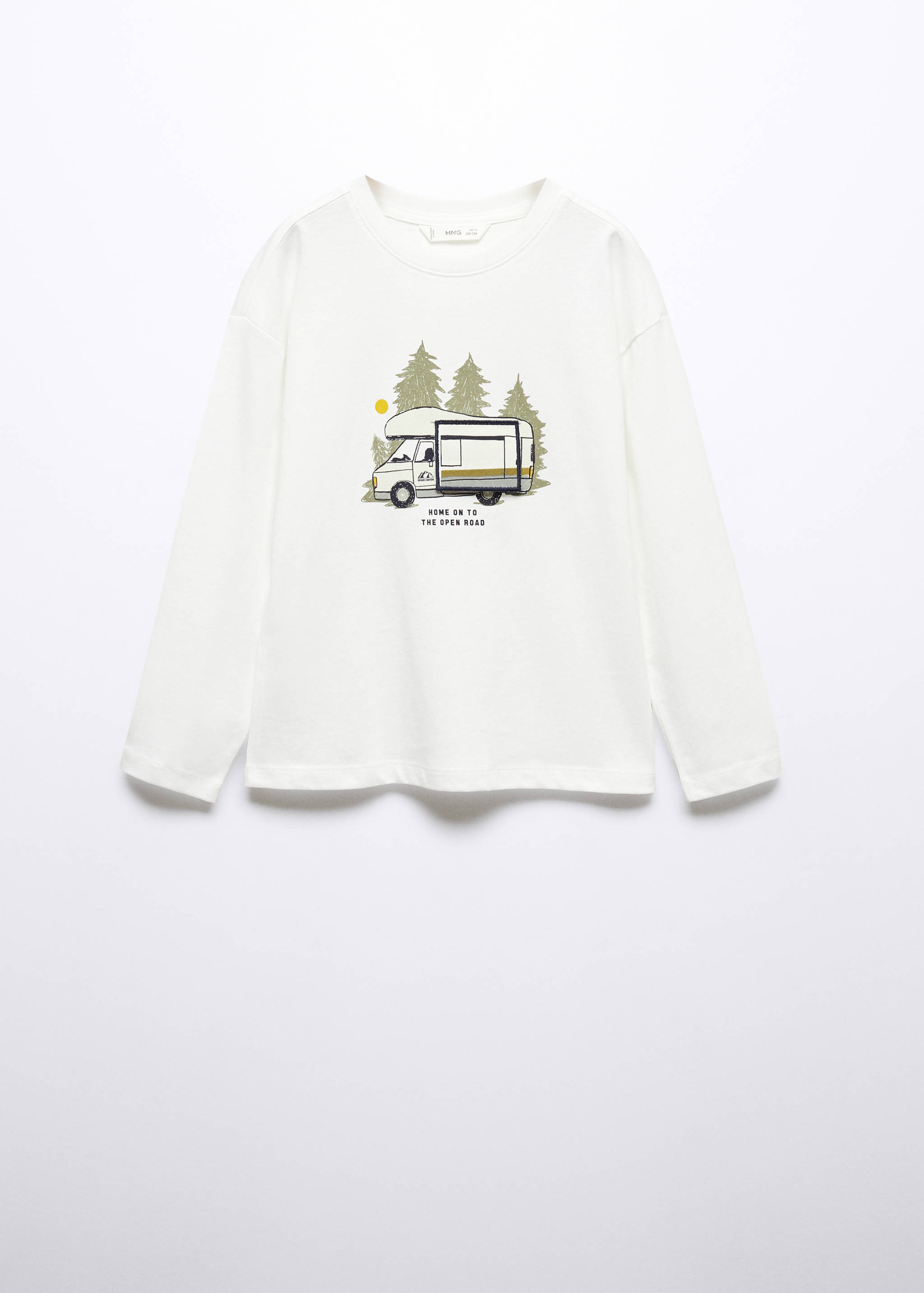 Printed long sleeve t-shirt - Article without model