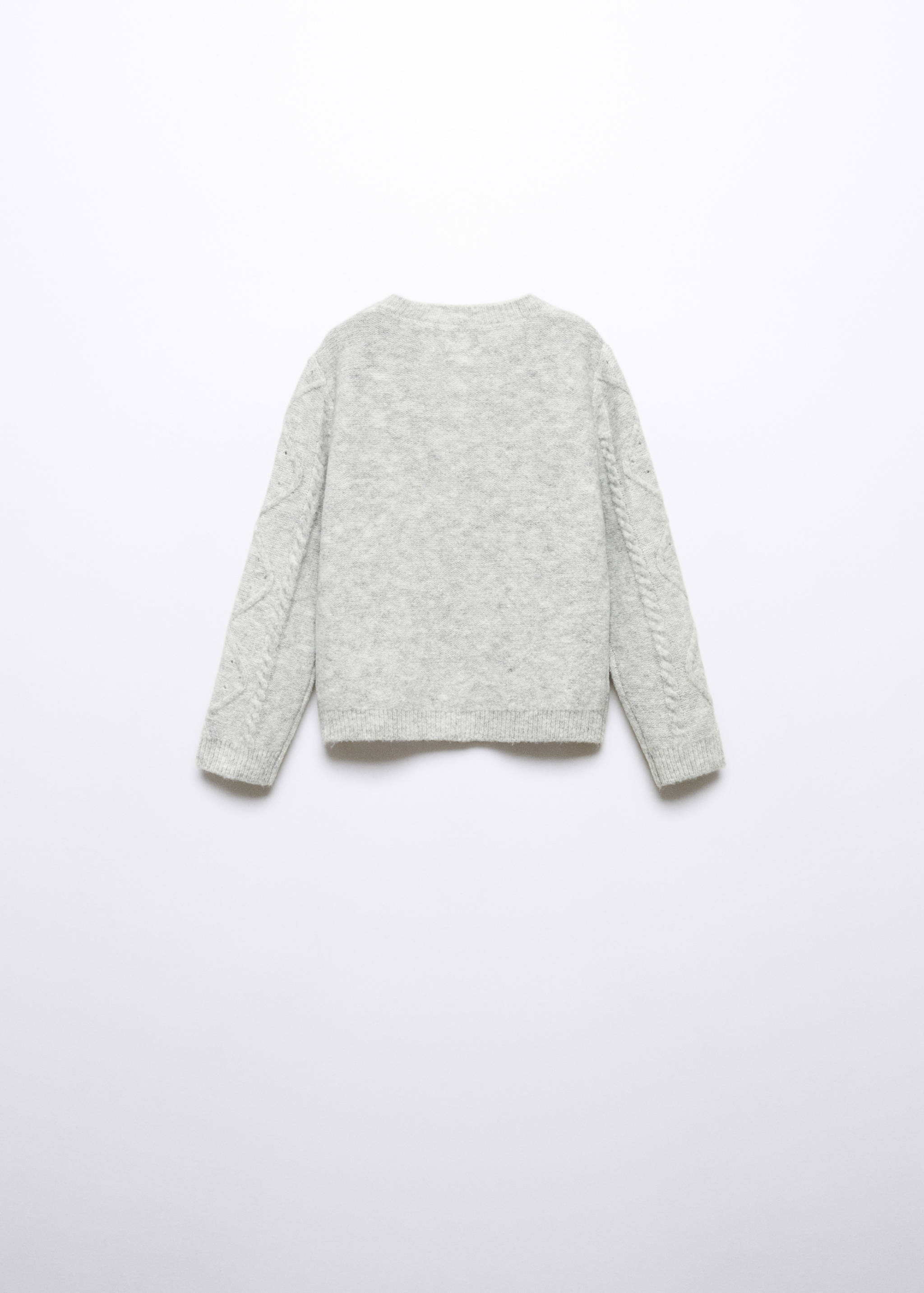 Cárdigan punto botones - Reverso del artículo