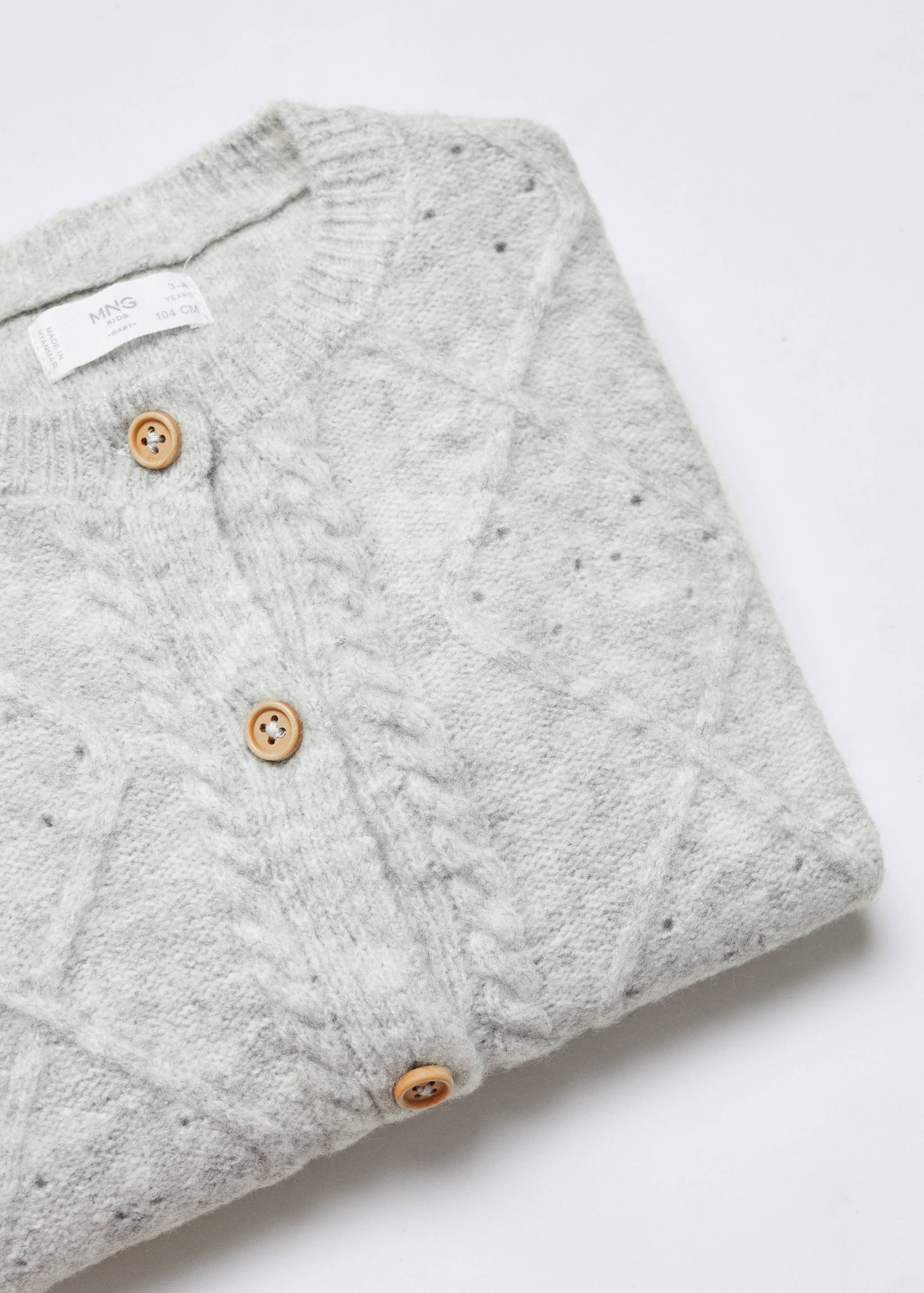 Cárdigan punto botones - Detalle del artículo 0