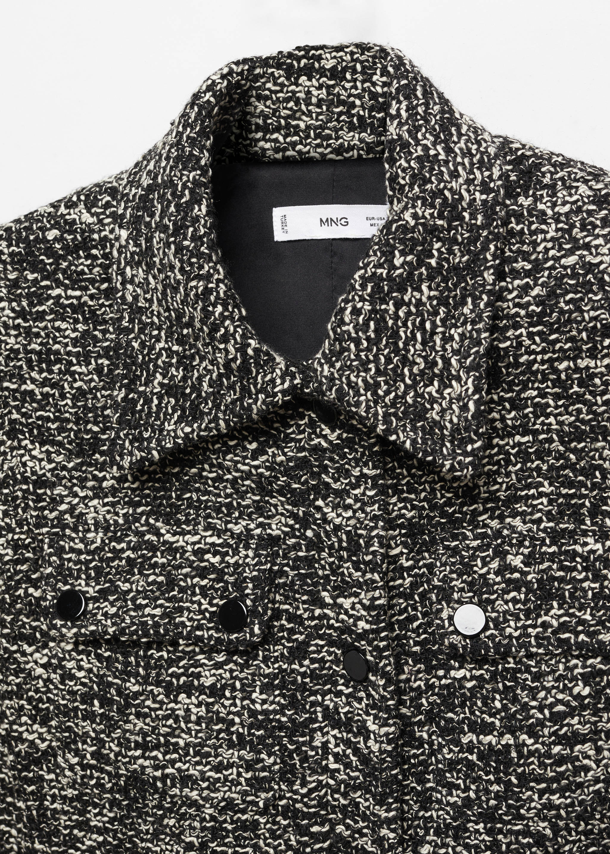 Tweedjacke mit Hemdkragen - Detail des Artikels 8