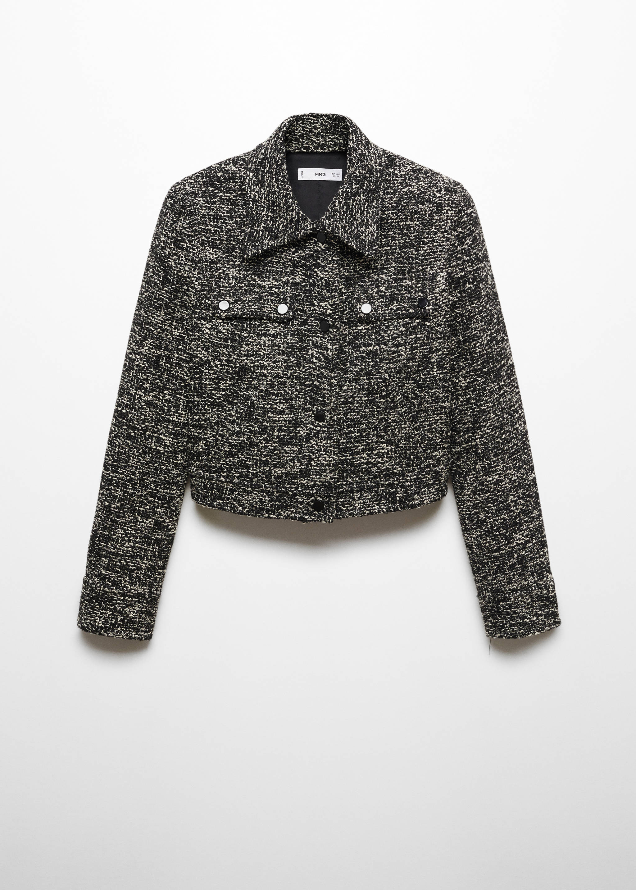 Tweedjacke mit Hemdkragen - Artikel ohne Model