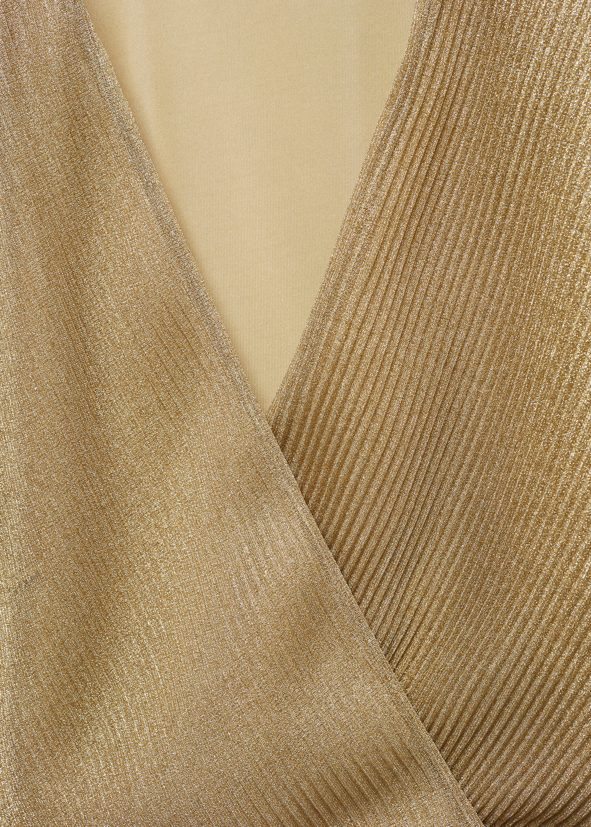 Lurex cropped blouse - Details of the article 8