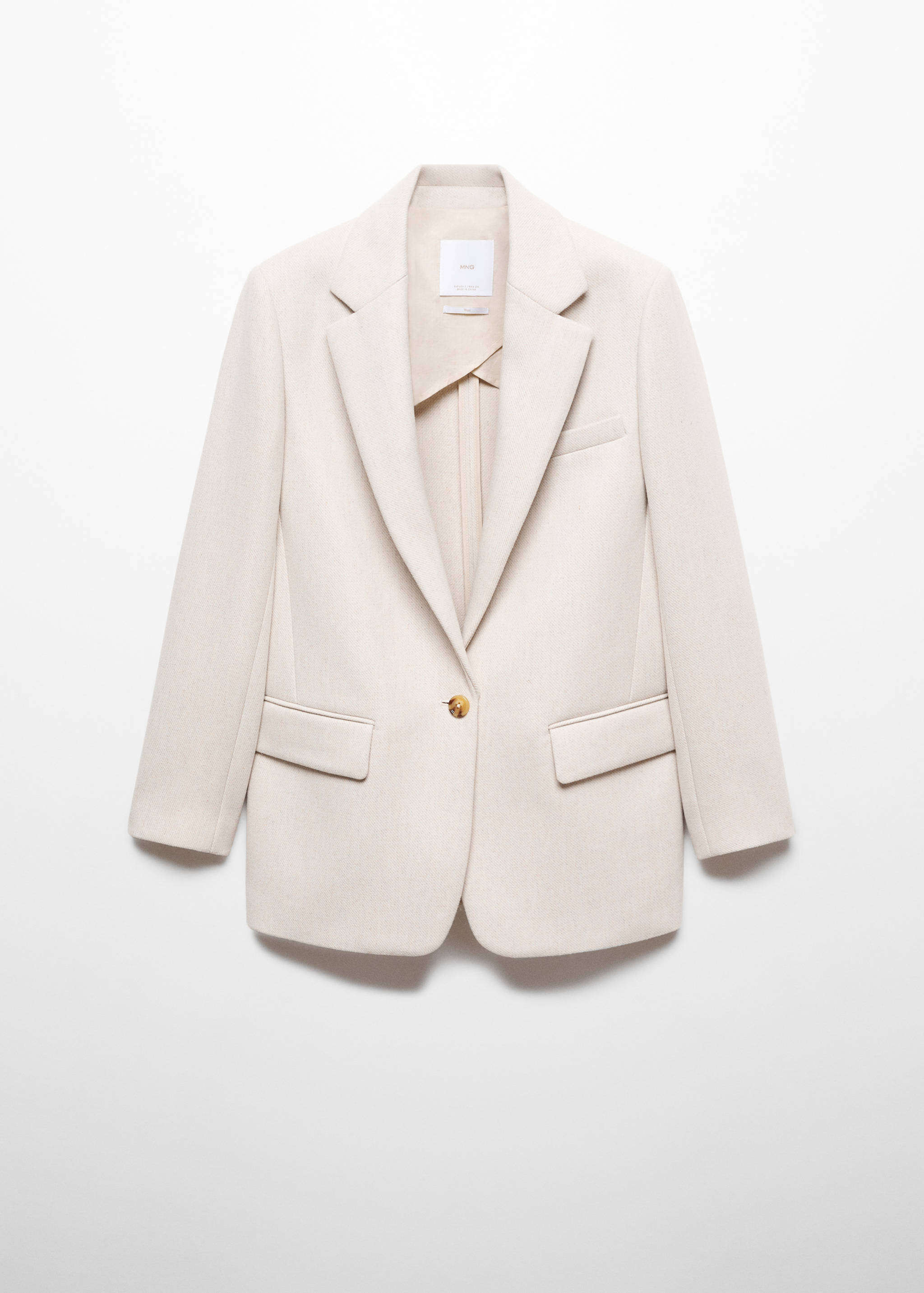 Blazer estruturado lã - Artigo sem modelo