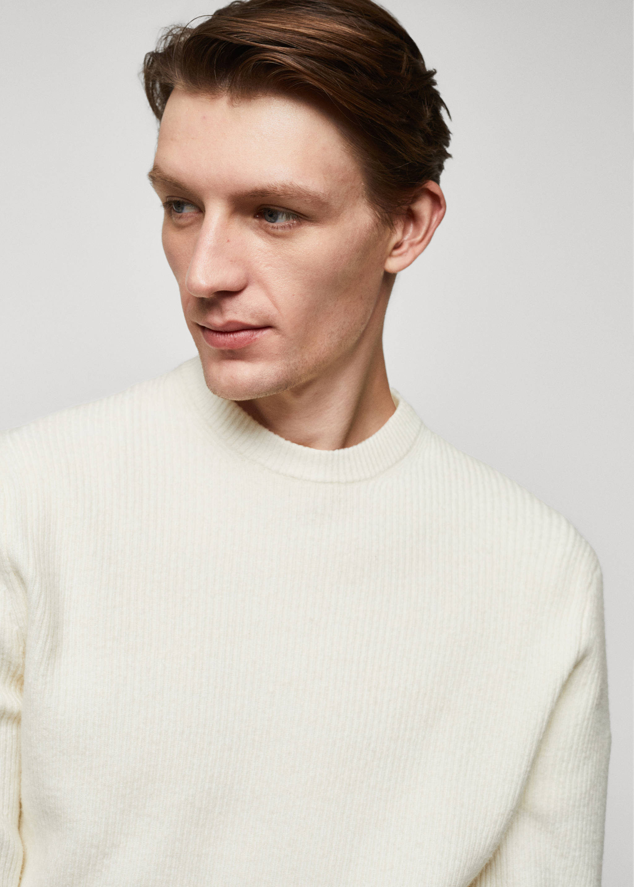 Pull-over maille côtelée - Détail de l'article 1