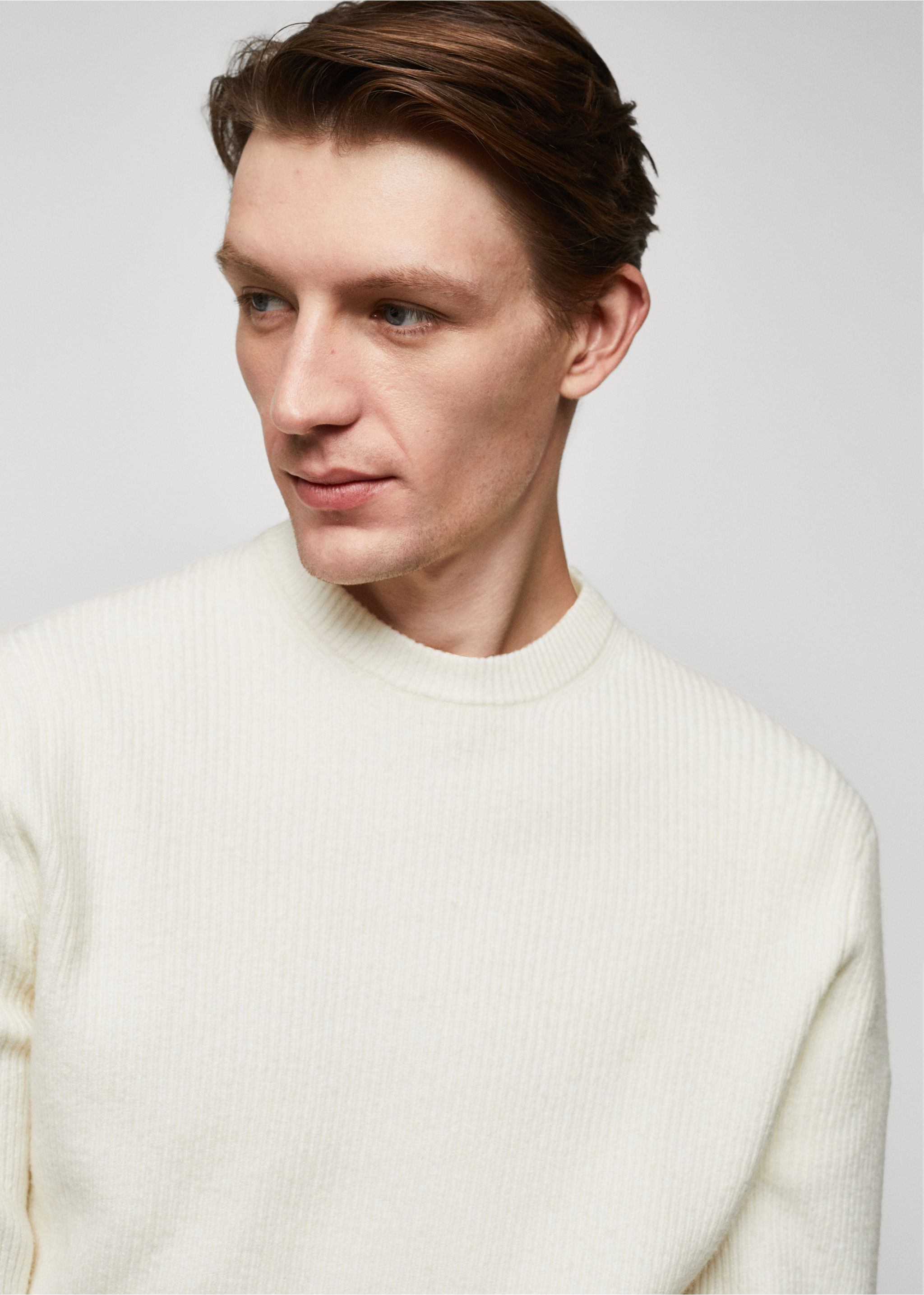 Pull-over maille côtelée - Détail de l'article 1