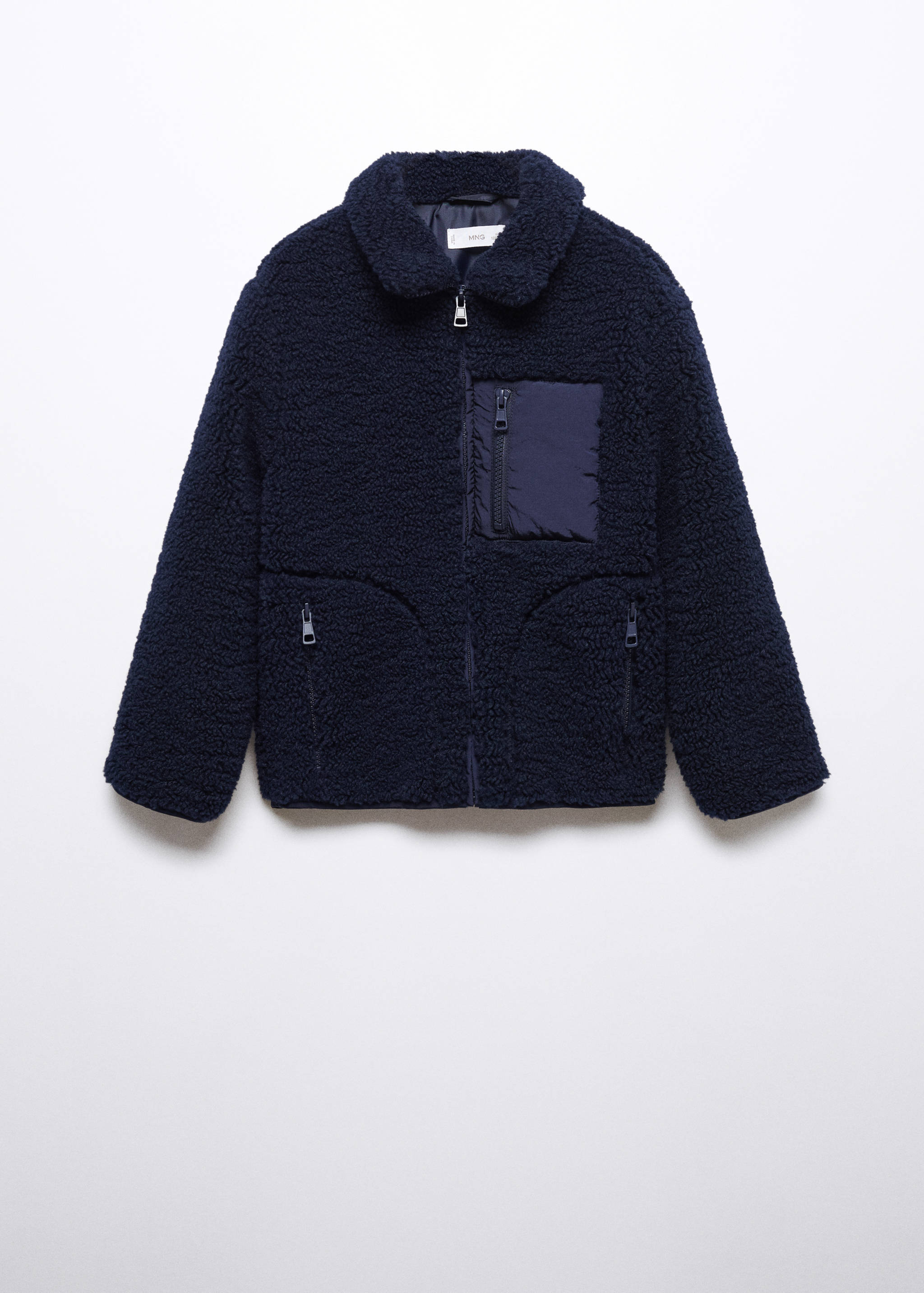 Shearling-effect jacket - Article without model