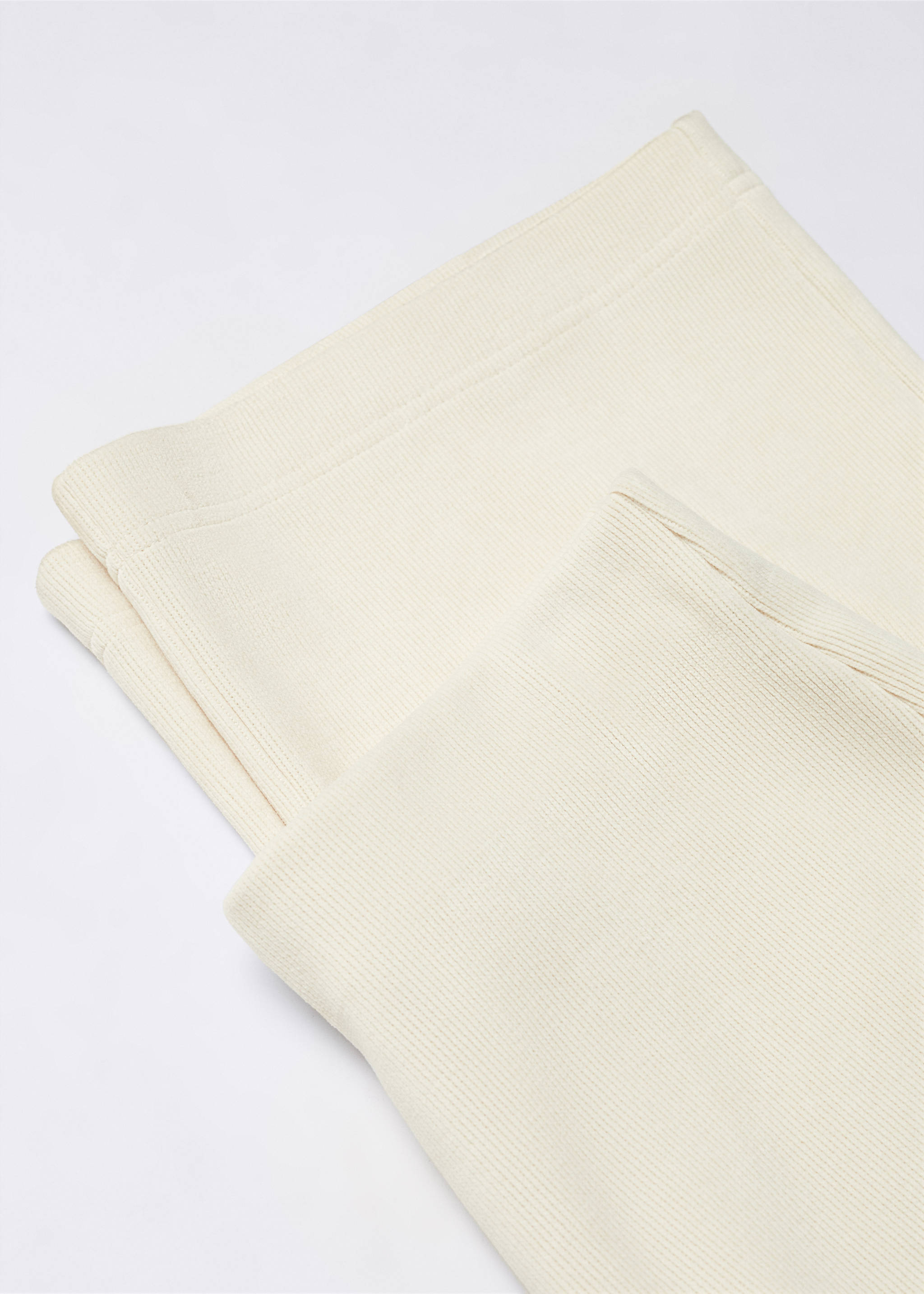 Corduroy trousers with elastic waist - Details of the article 8