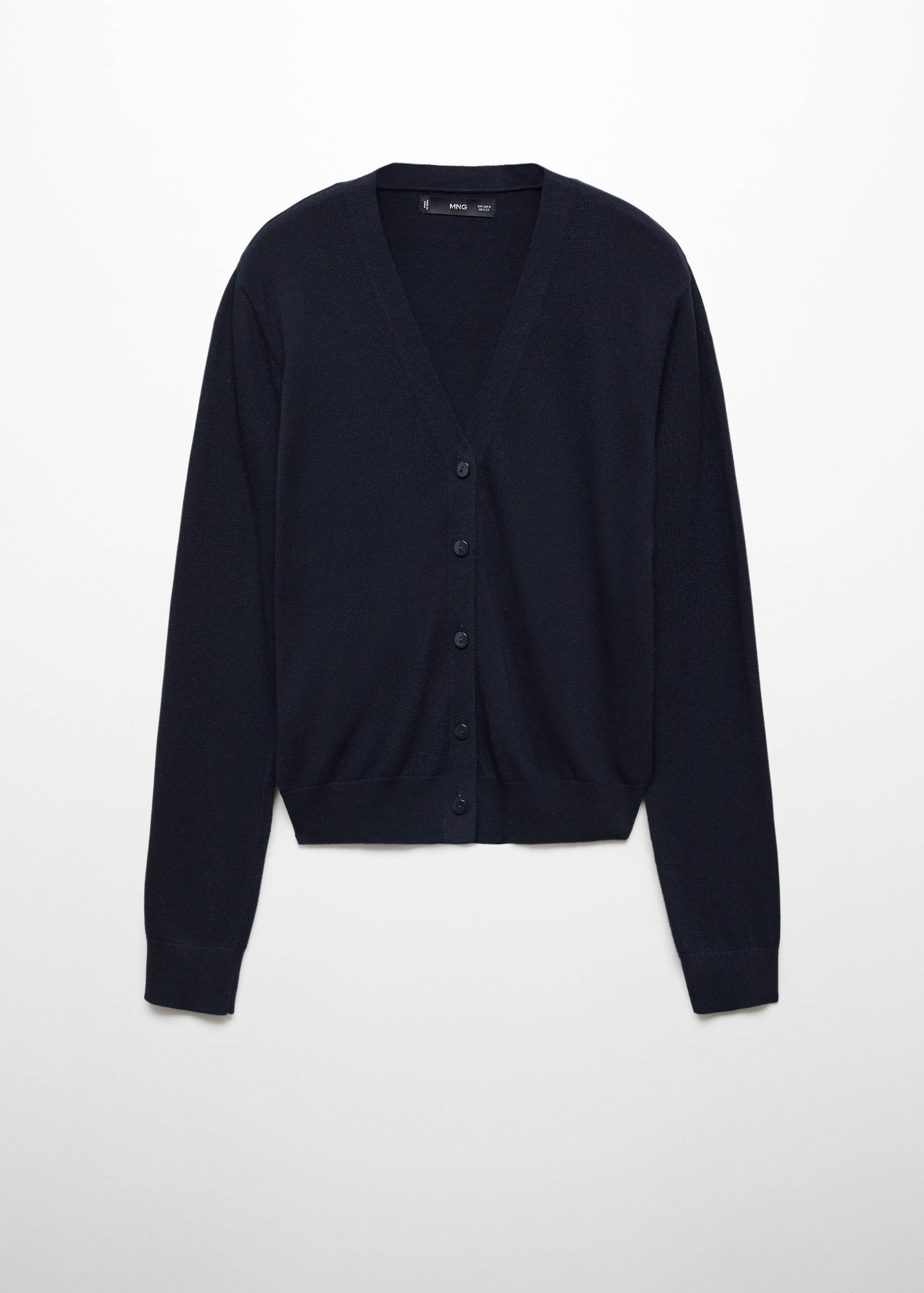 V-neck knitted cardigan - Article without model