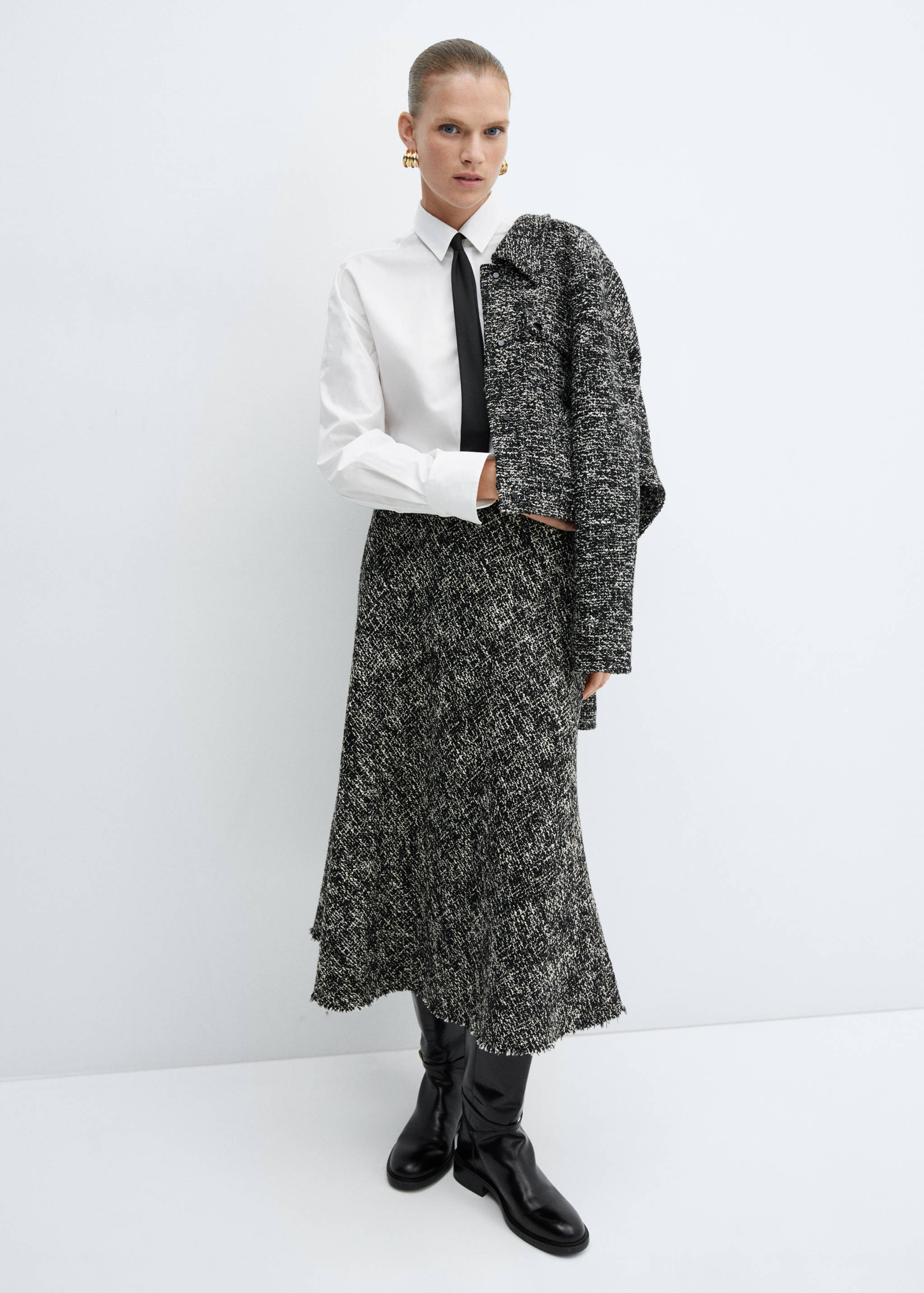 Jupe midi tweed - Détail de l'article 2